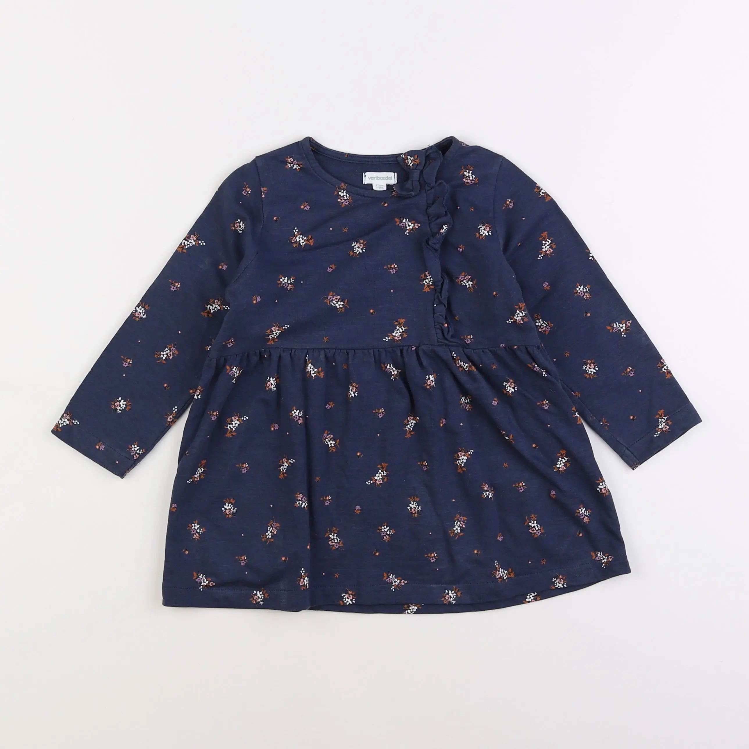 Vertbaudet - robe bleu - 3 ans