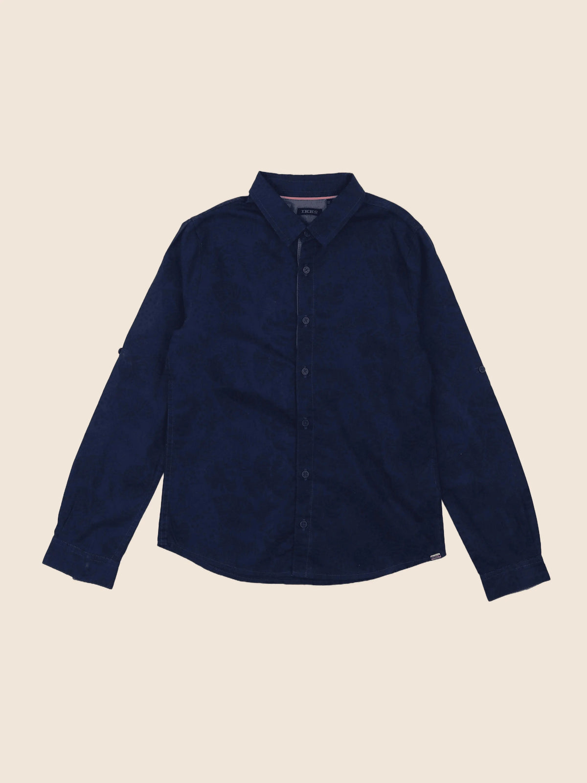 IKKS - chemise bleu - 10 ans