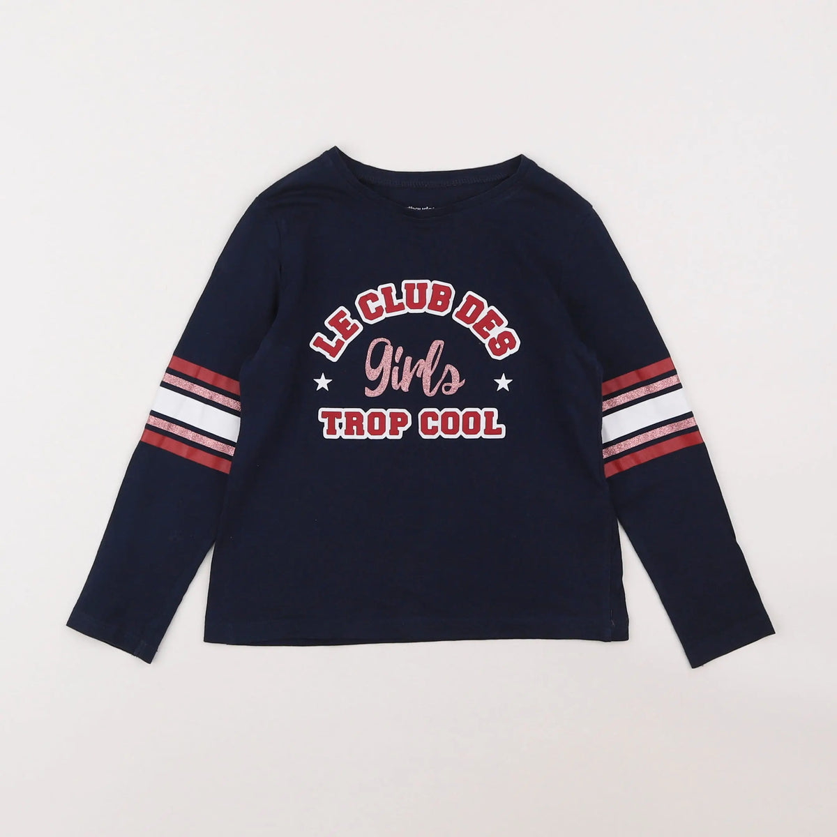 Vertbaudet - tee-shirt bleu - 5 ans