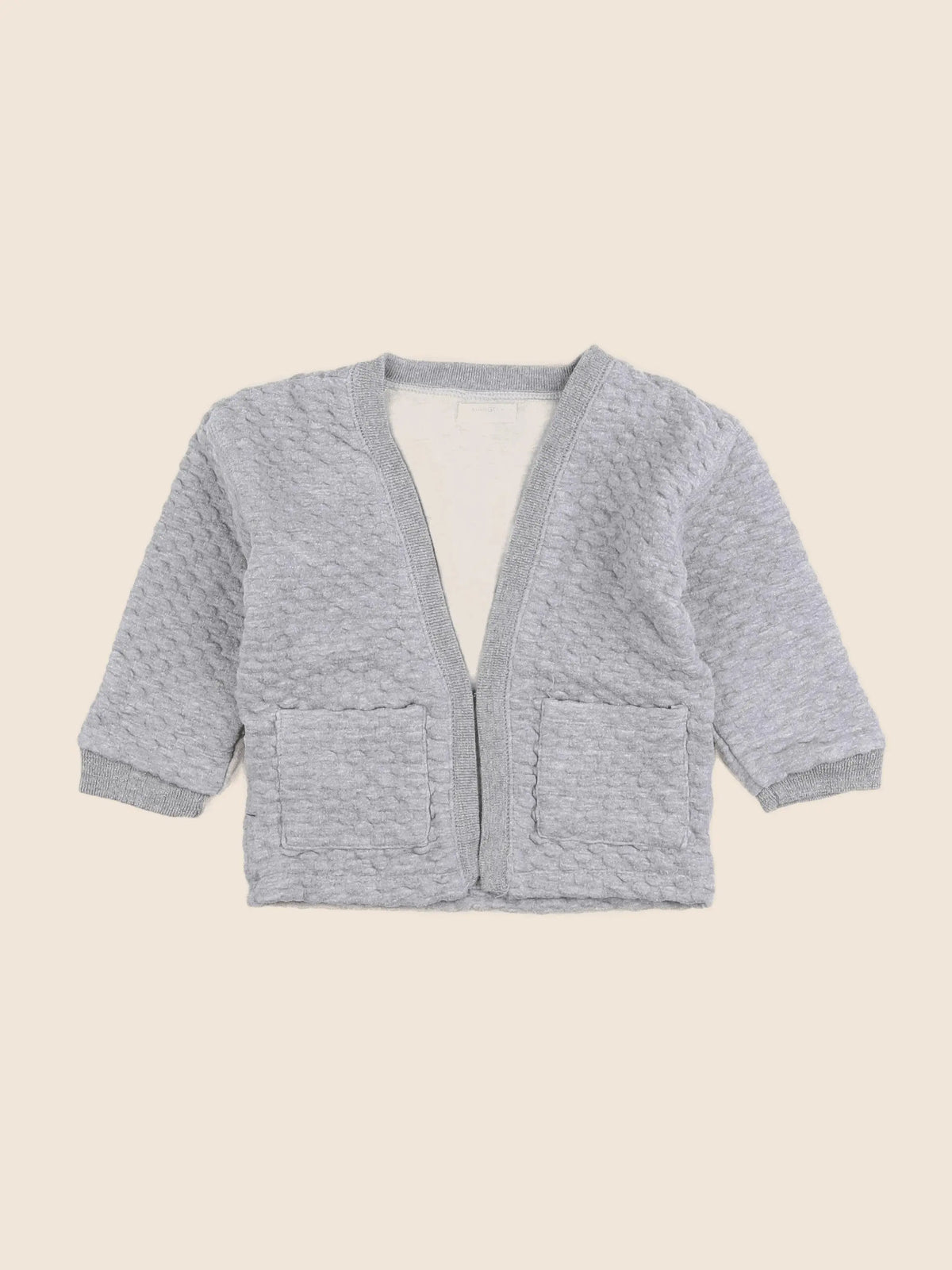 Mango - gilet gris - 18 mois