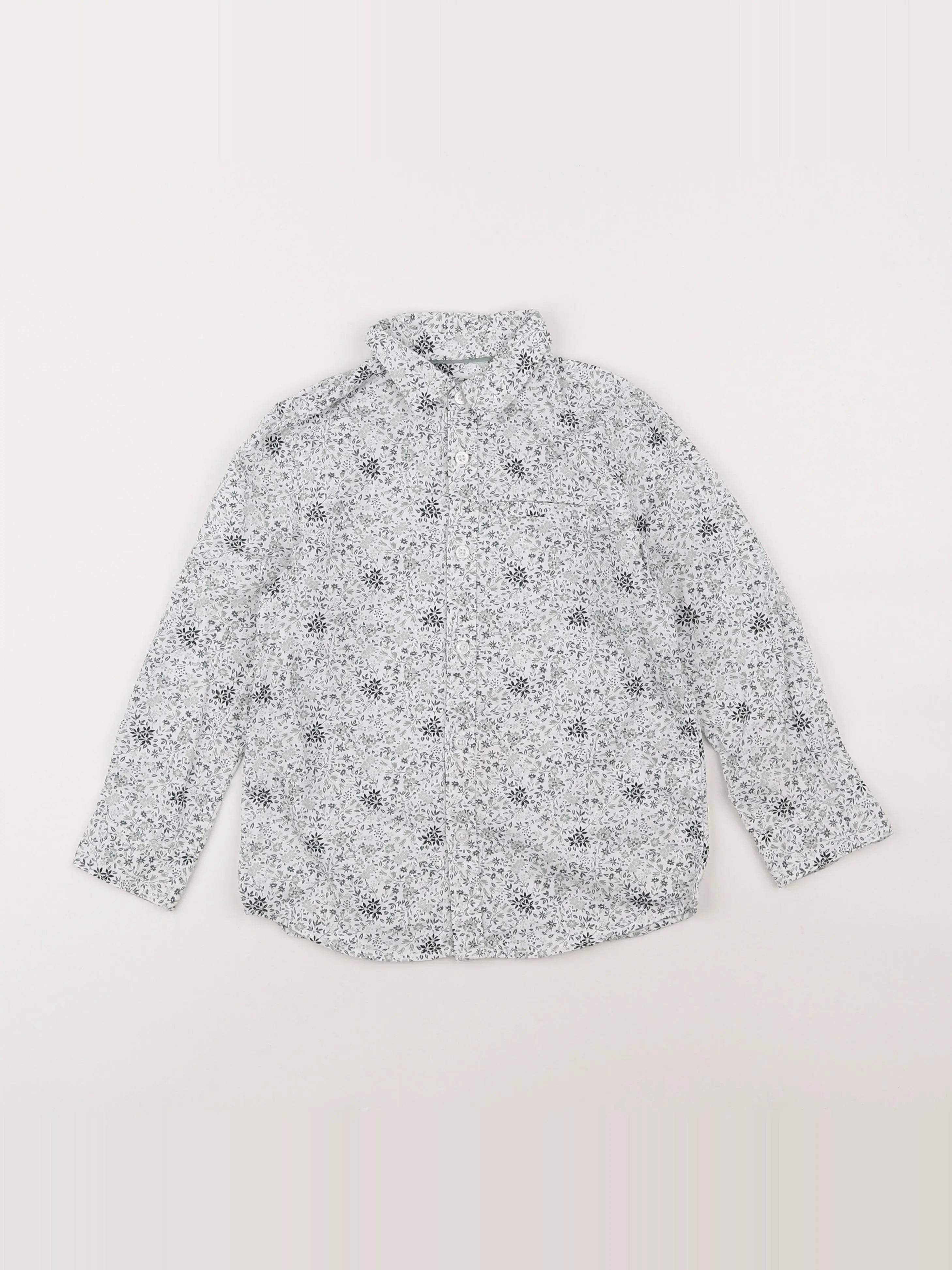 Vertbaudet - chemise vert - 6 ans