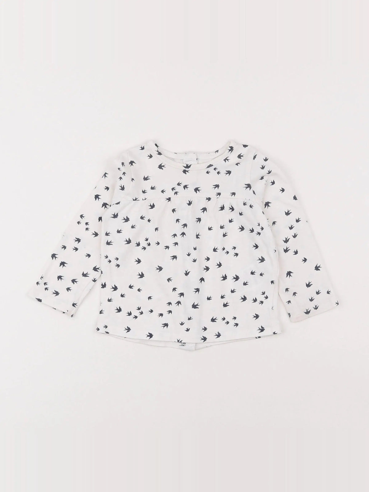 Vertbaudet - tee-shirt blanc - 6 mois