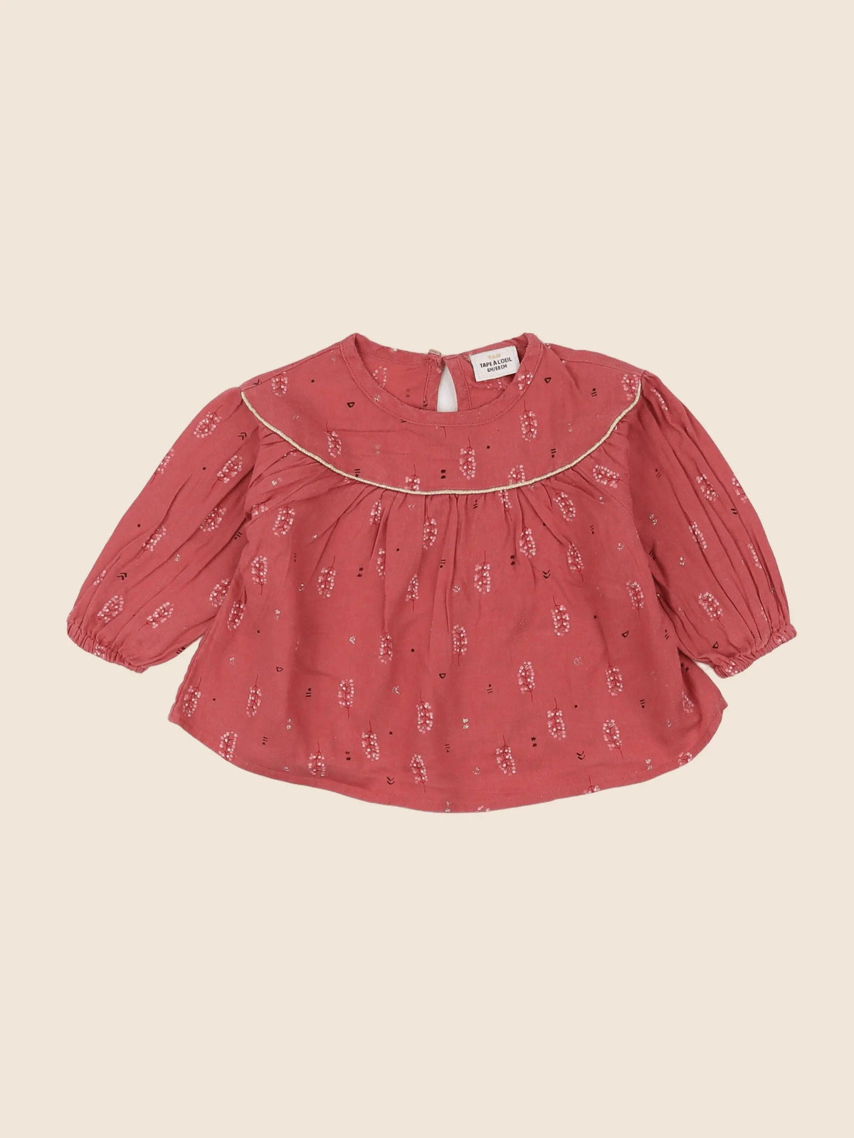 Tape à l'oeil - blouse rose - 6 mois