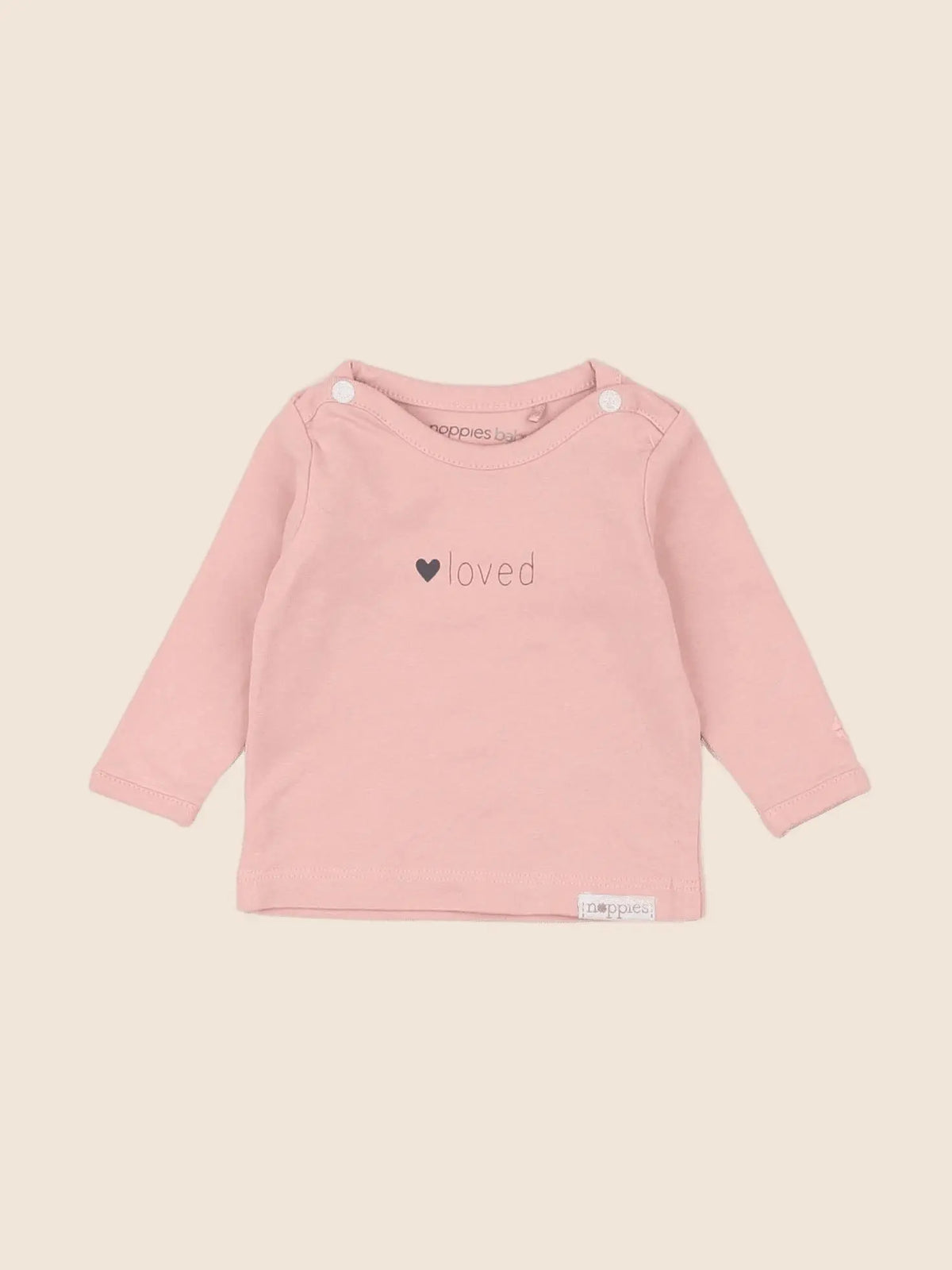 Noppies - tee-shirt rose - Prématuré