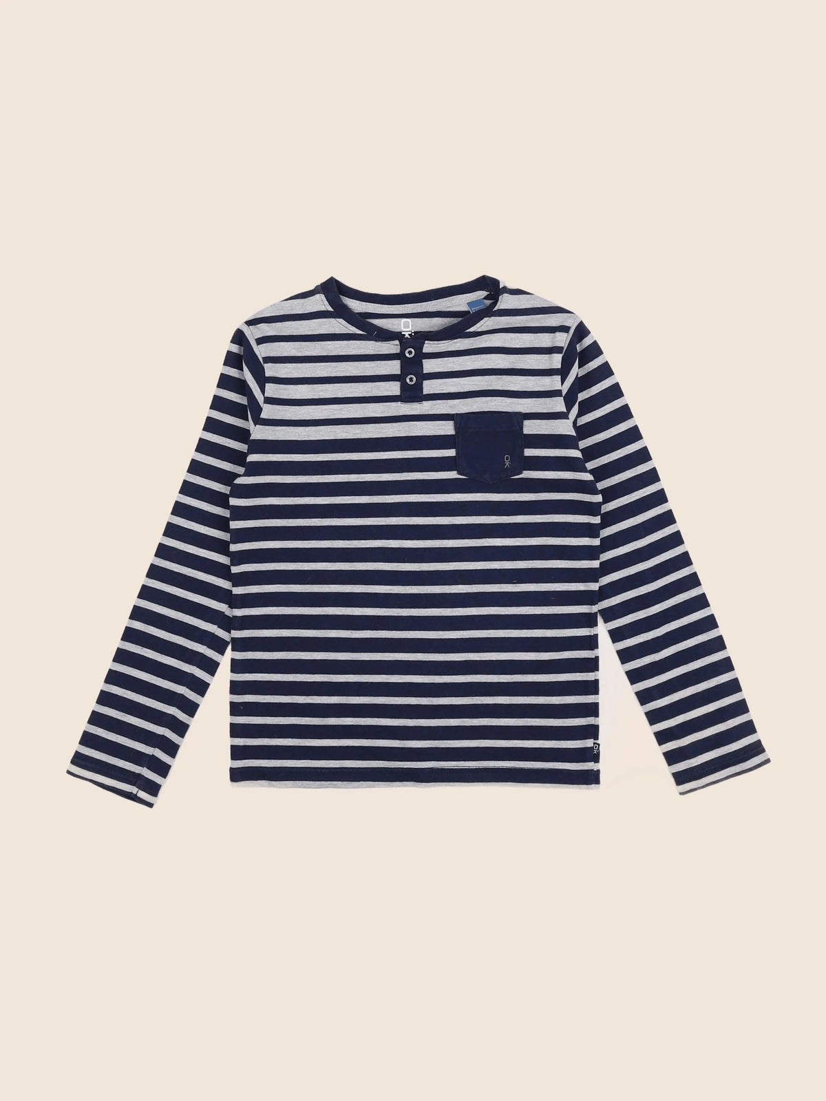 Okaidi - tee-shirt bleu - 8 ans