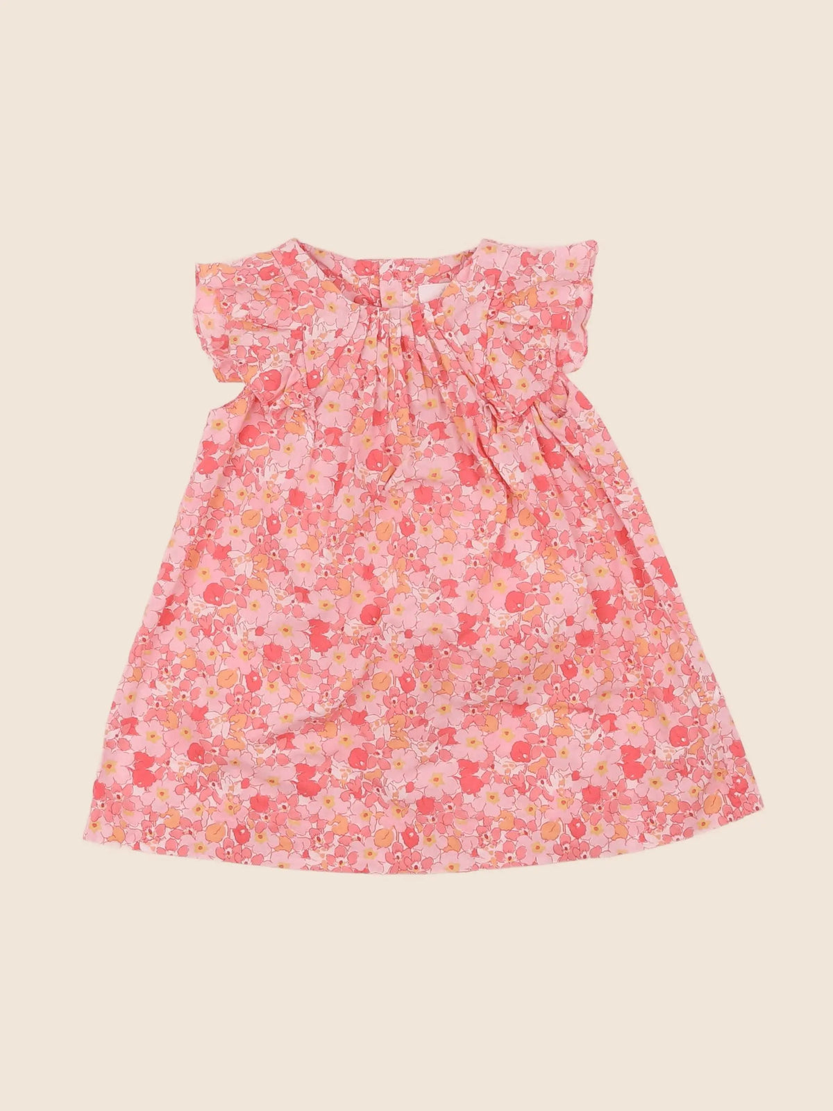 Jacadi - robe liberty rose - 6 mois