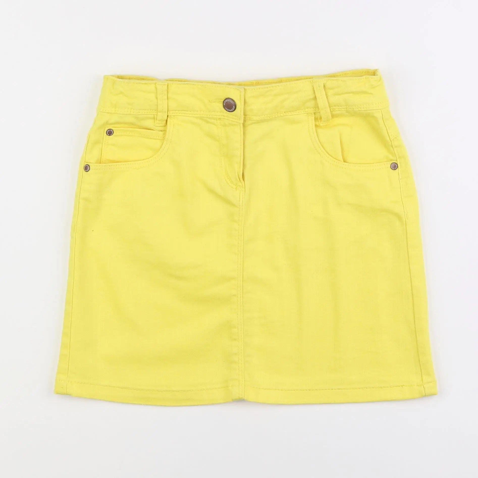 Vertbaudet - jupe jaune - 10 ans