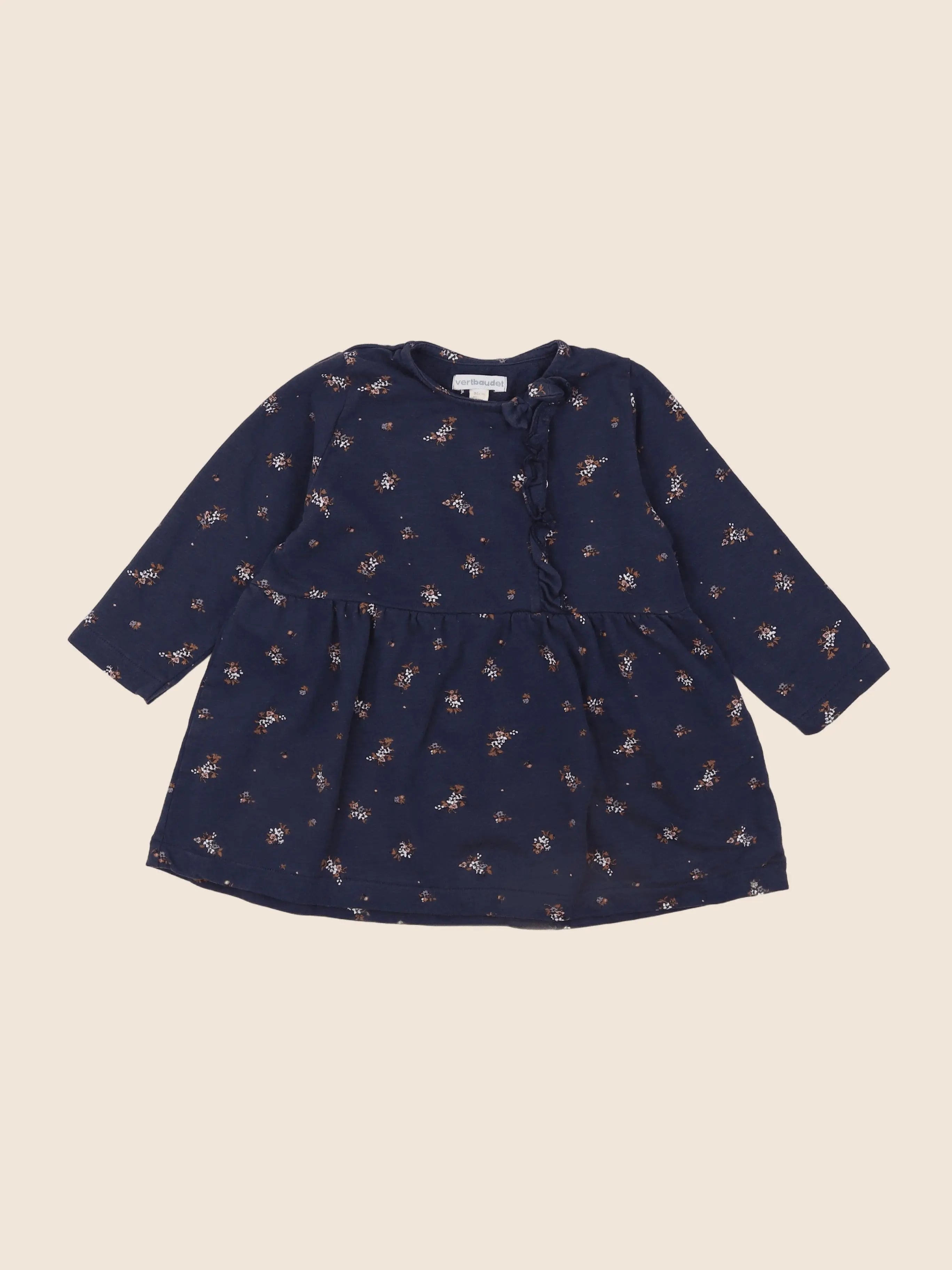 Vertbaudet - robe bleu - 2 ans
