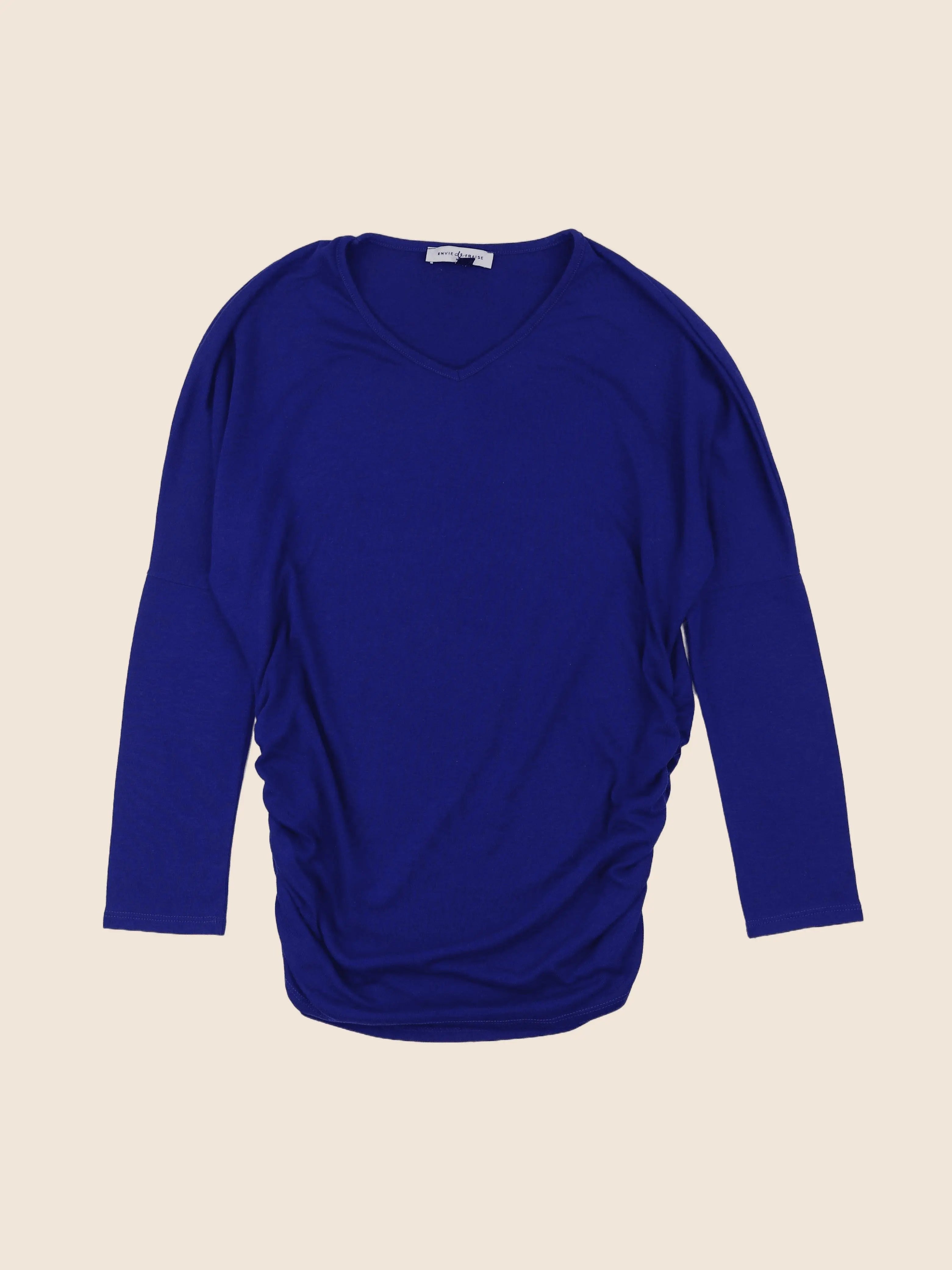 Envie de fraise - tee-shirt grossesse bleu - 34 à 36