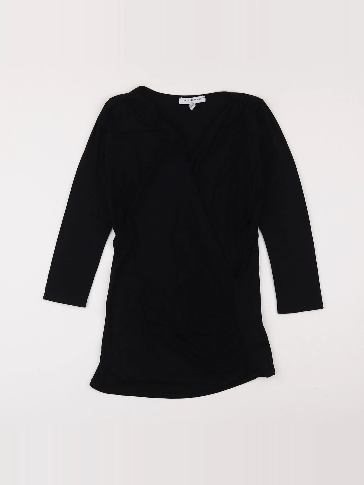 Envie de fraise - tee-shirt grossesse, allaitement noir - 34 à 36