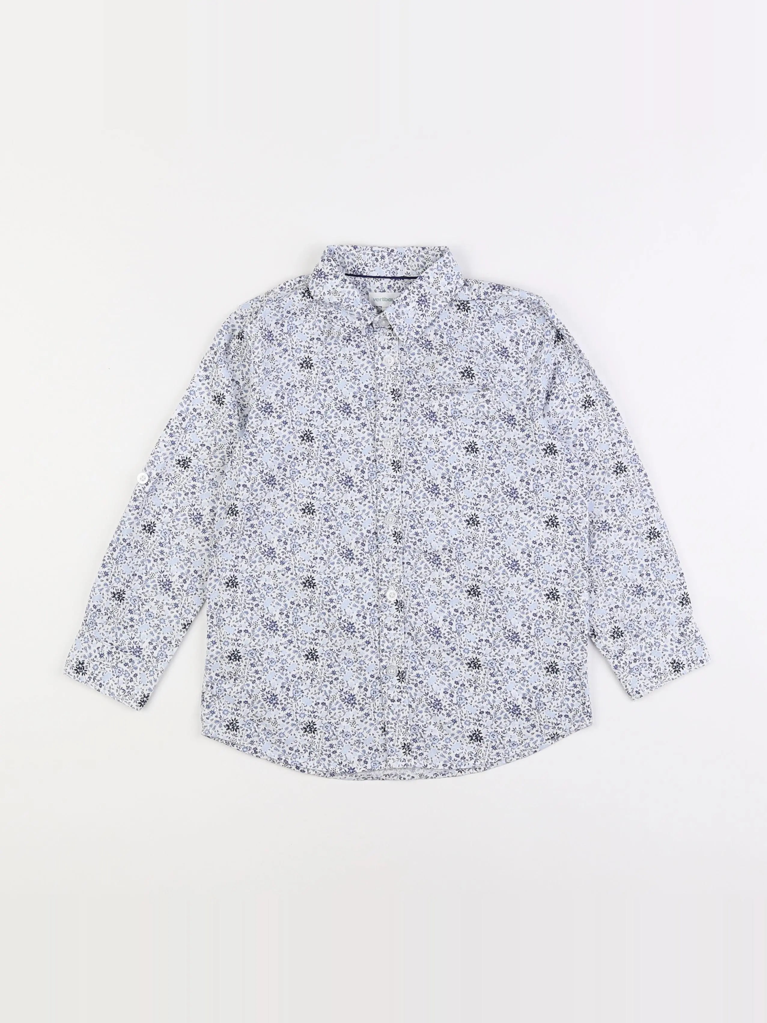 Vertbaudet - chemise multicolore - 5 ans