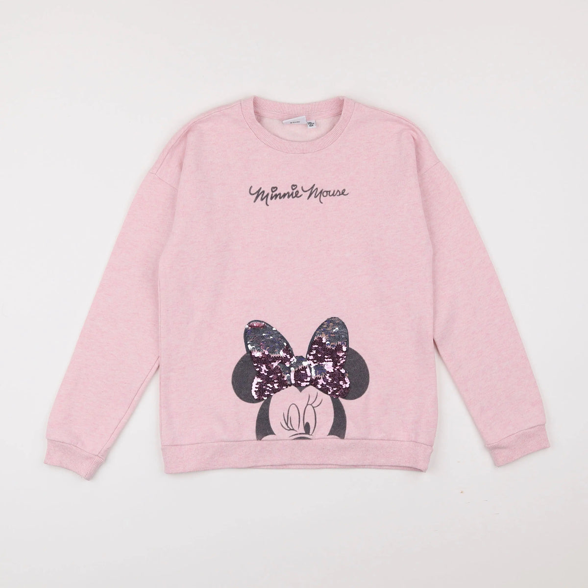 Vertbaudet - sweat rose - 10 ans