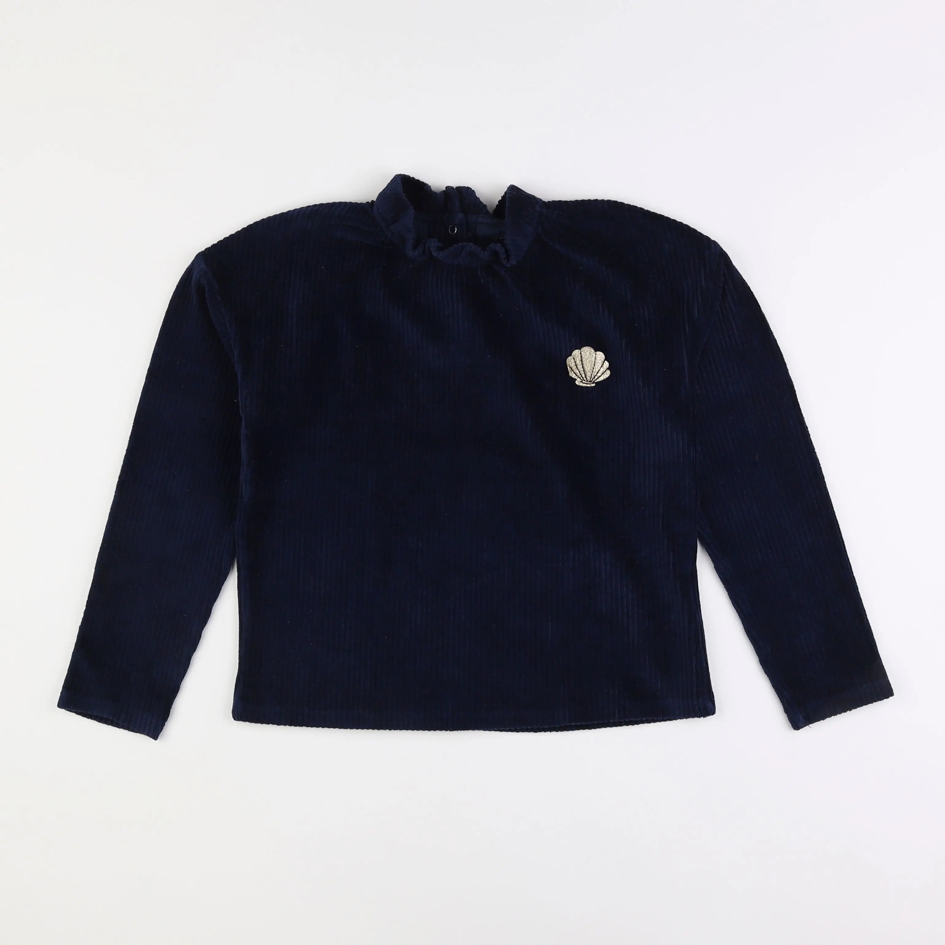 Vertbaudet - blouse bleu - 10 ans