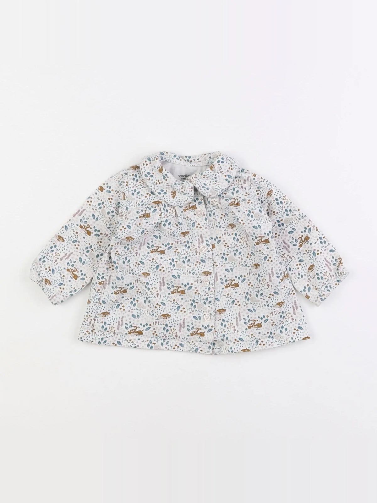 Vertbaudet - tee-shirt multicolore - 3 mois