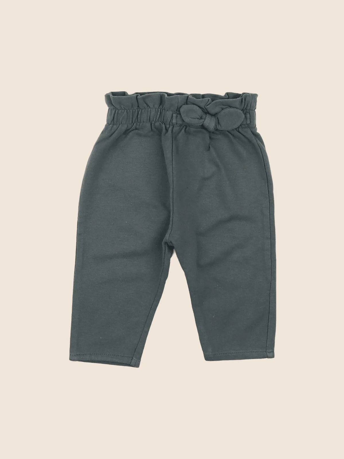Vertbaudet - pantalon vert - 6 mois