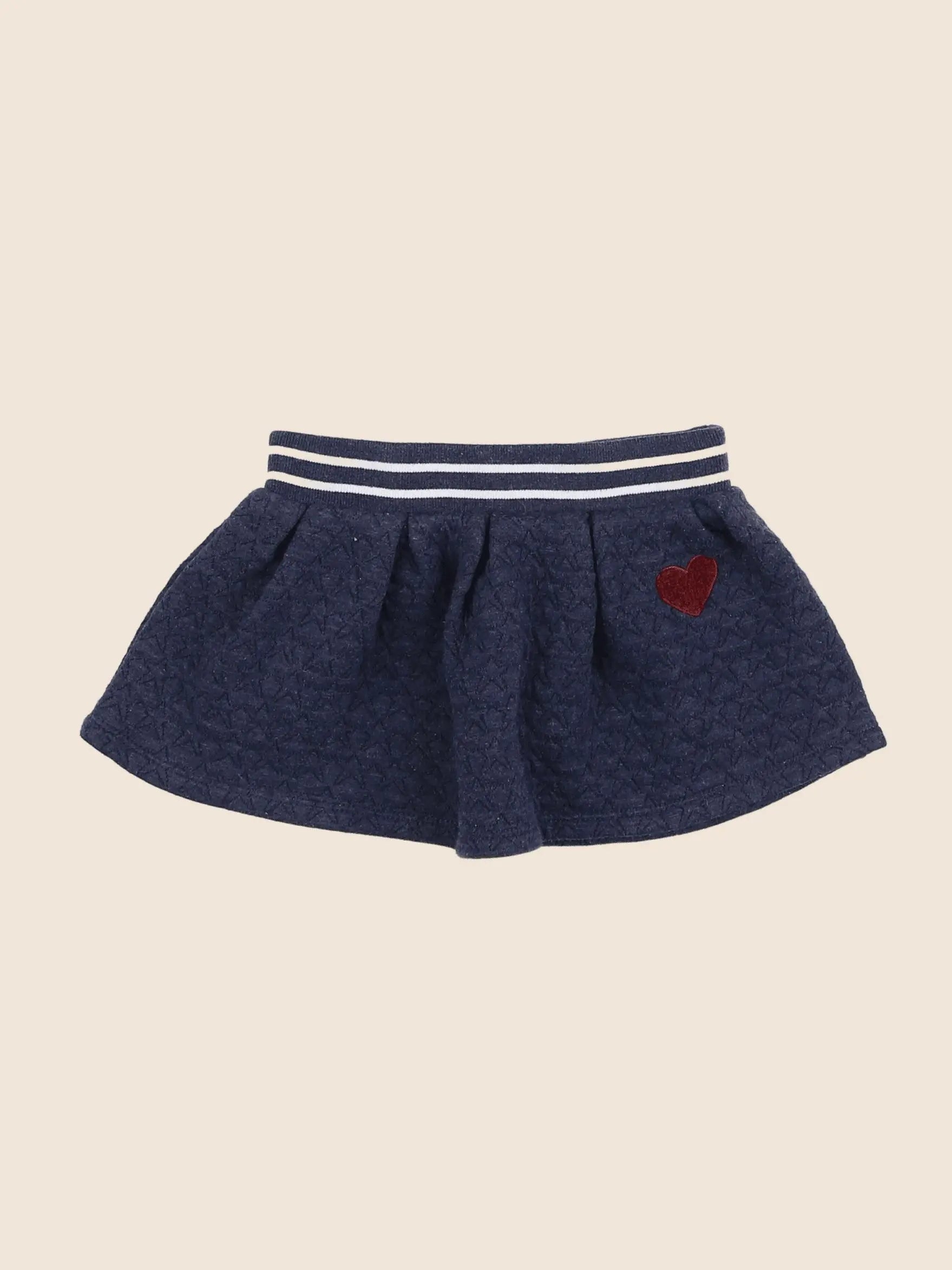 Vertbaudet - jupe bleu - 2 ans