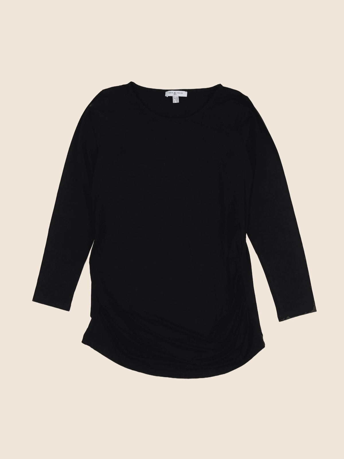 Envie de fraise - tee-shirt grossesse noir - 38 à 40