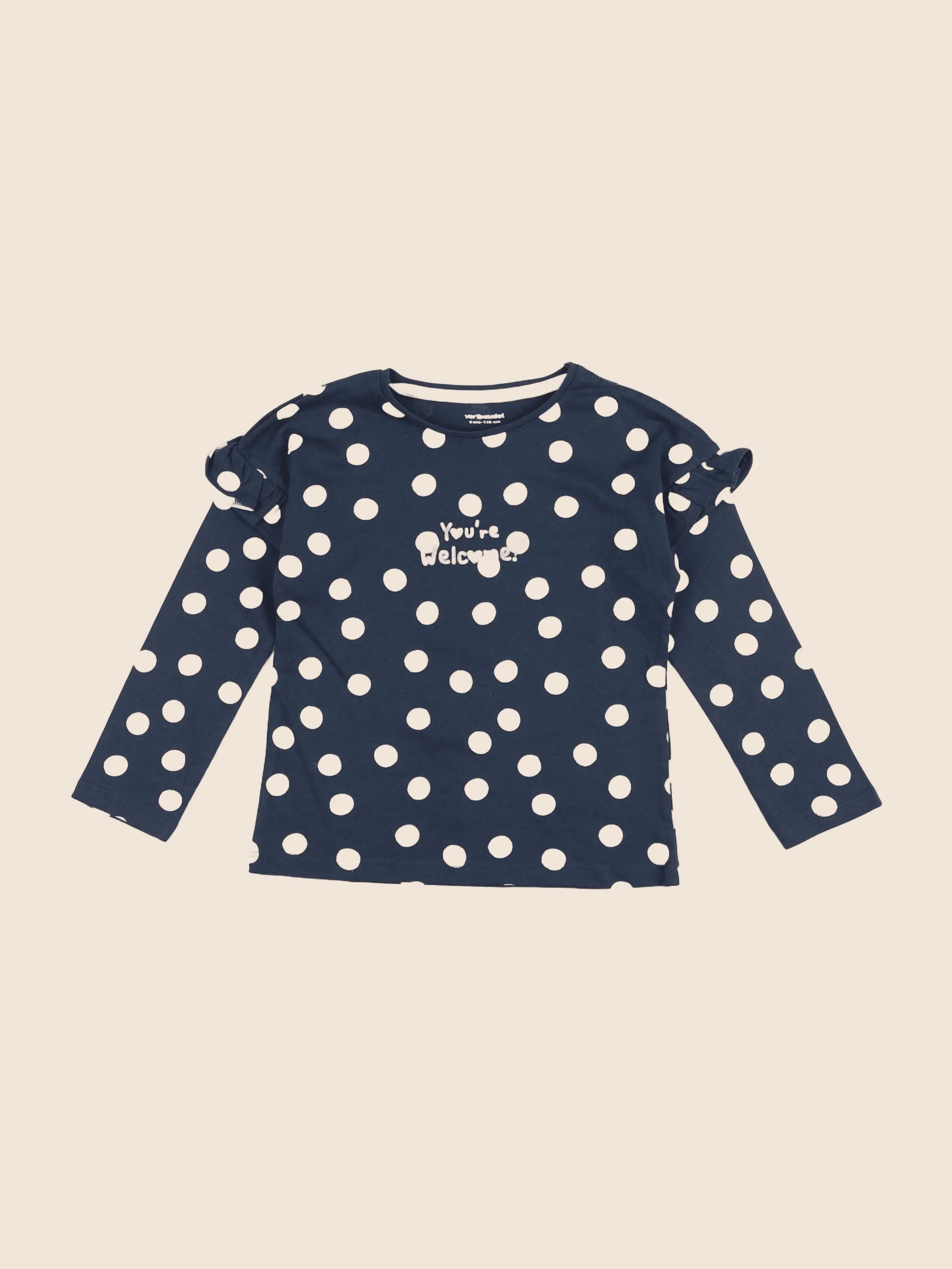 Vertbaudet - tee-shirt bleu - 5 ans