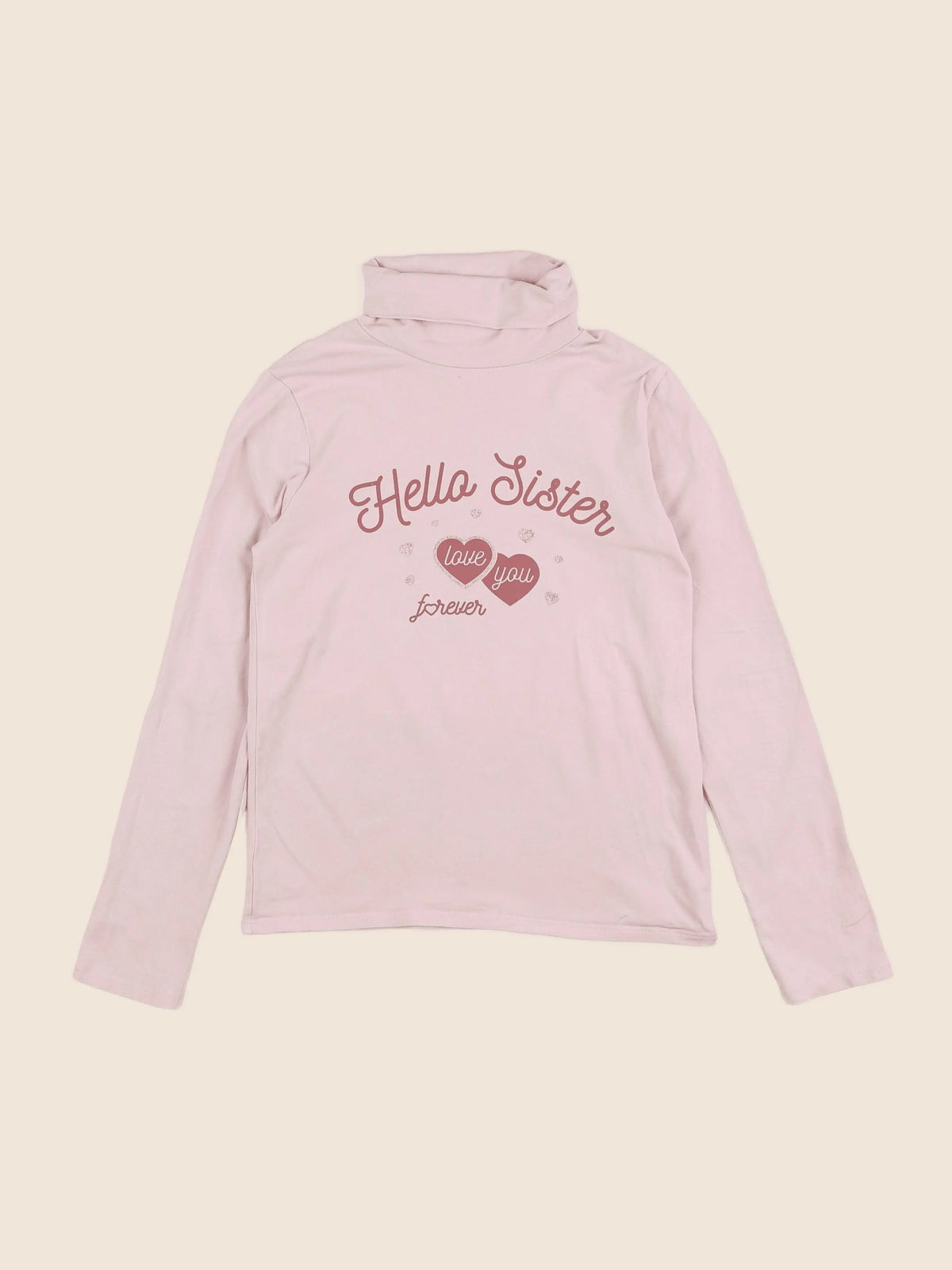 Vertbaudet - sous-pull rose - 10 ans