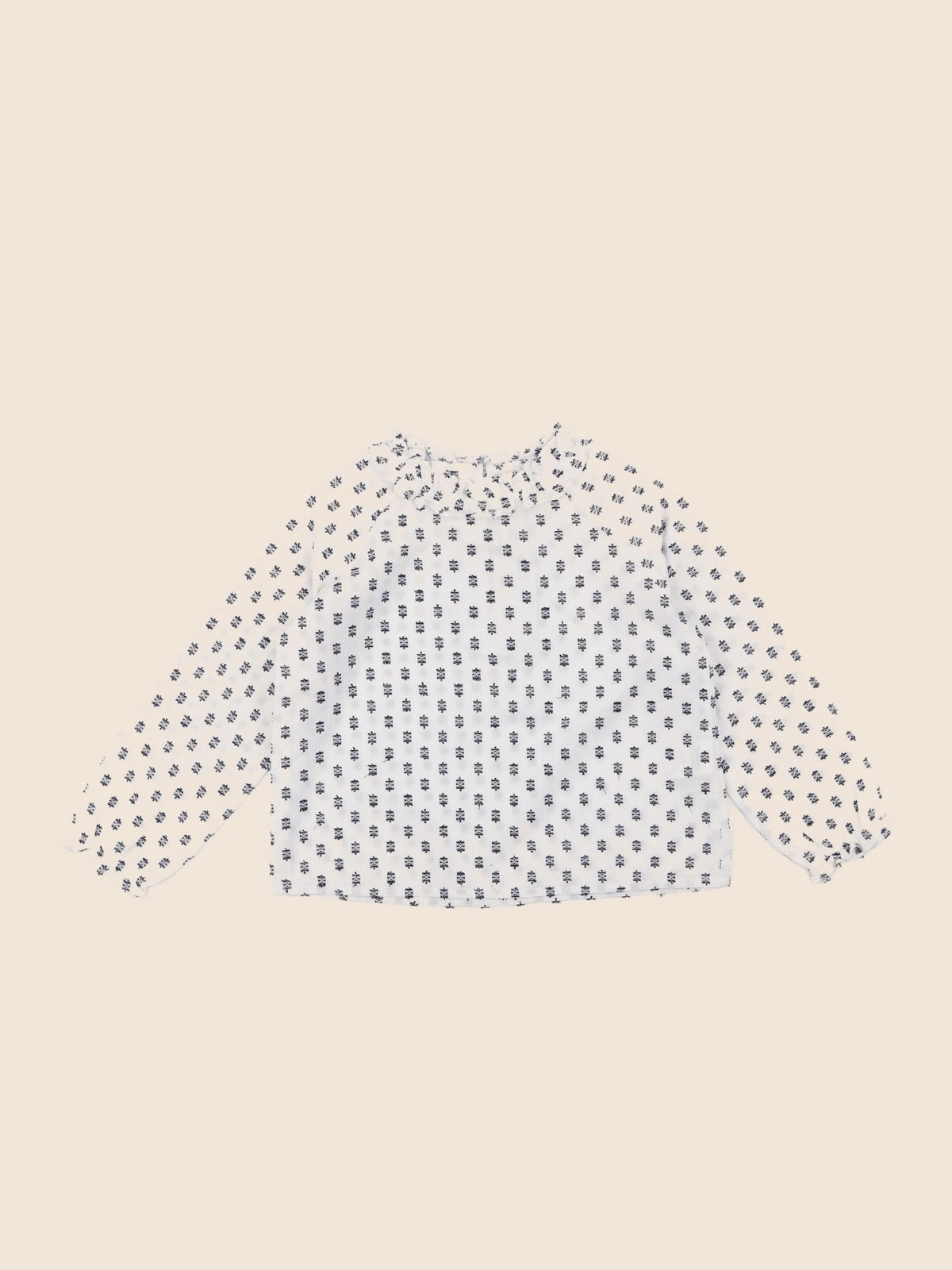 Bandits à la crème - blouse bleu - 6 ans