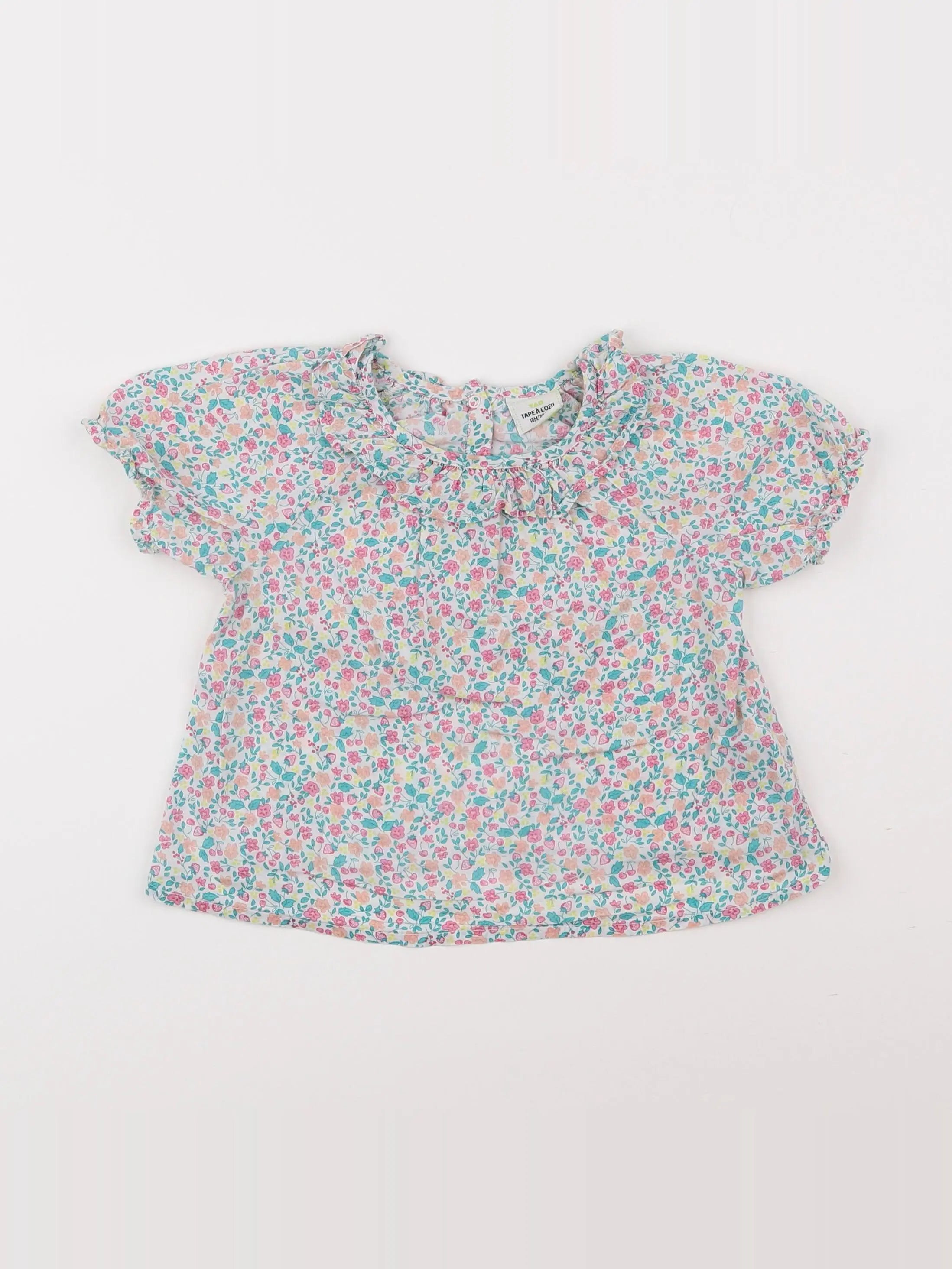 Tape à l'oeil - blouse multicolore - 18 mois