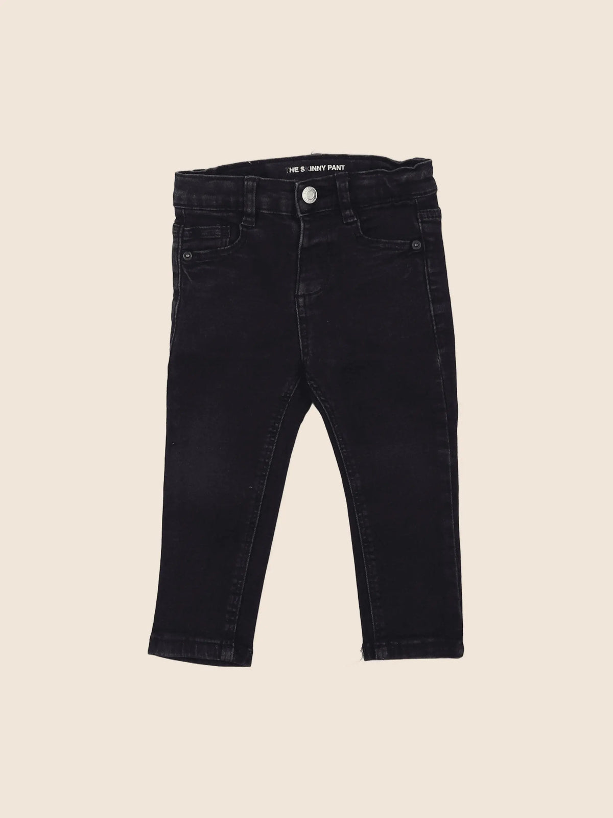 Zara - jean noir - 12/18 mois