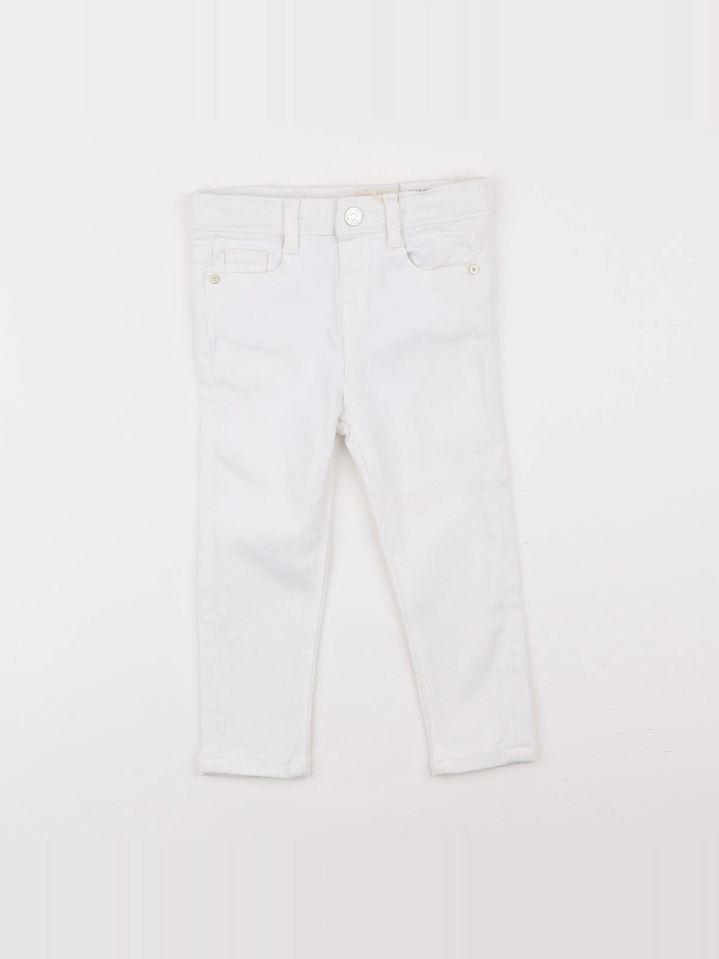Mango - jean blanc - 18 mois
