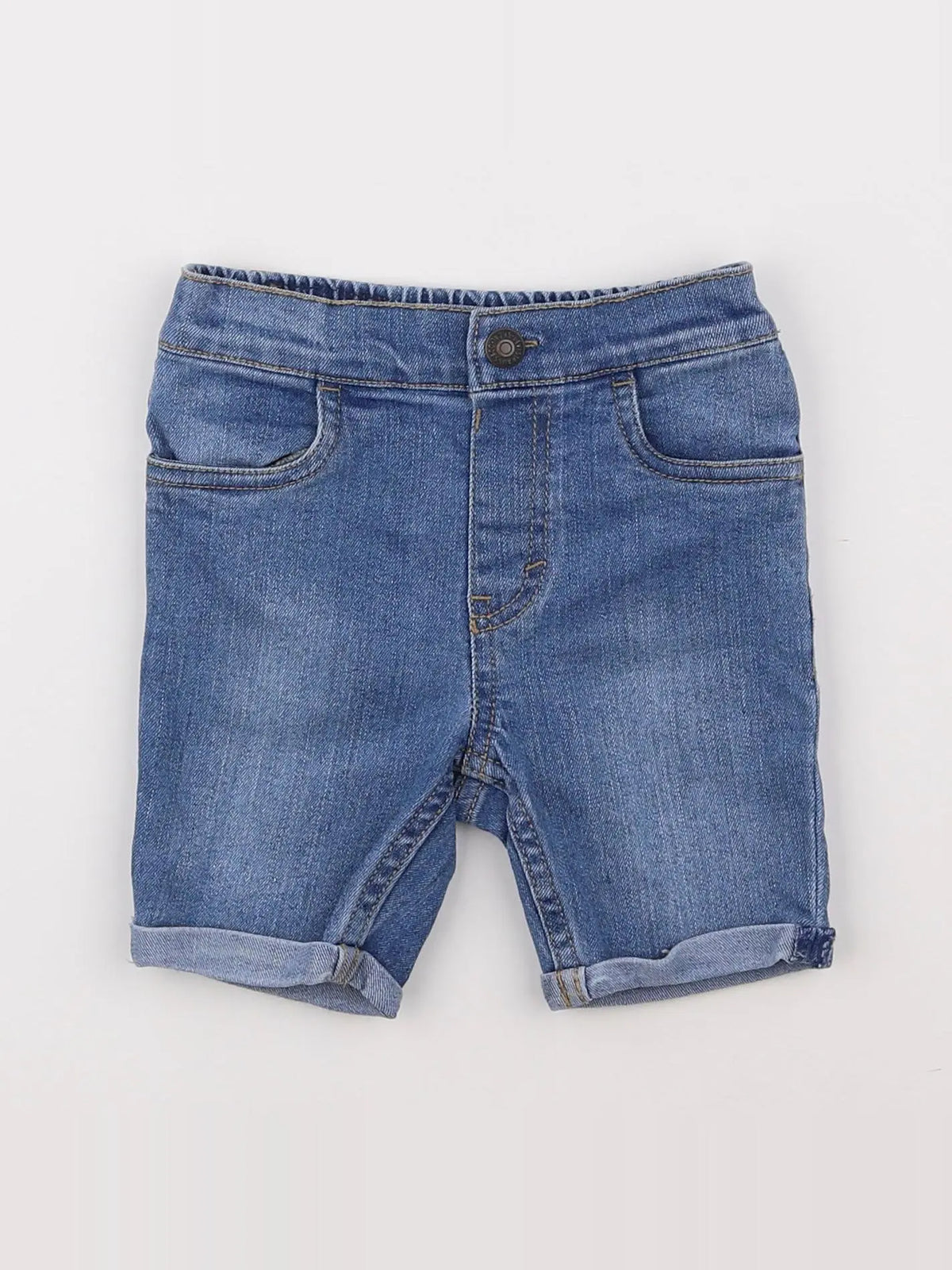Levi's - short bleu - 12 mois