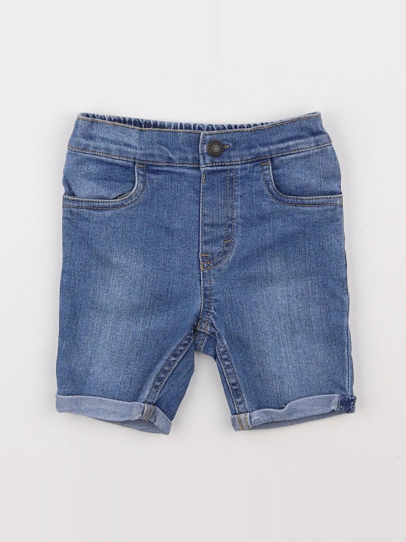 Levi's - short bleu - 12 mois