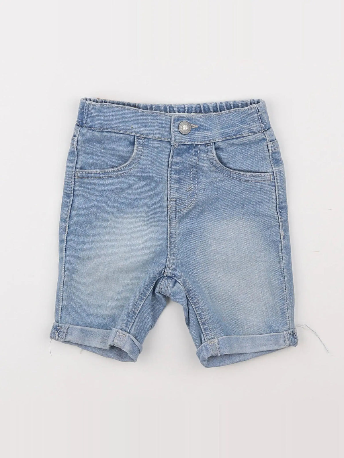 Levi's - short bleu - 12 mois