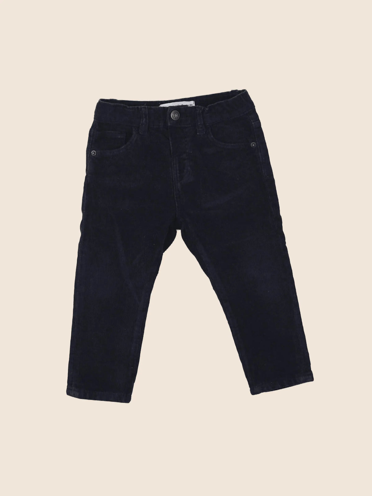 Zara - pantalon bleu - 12/18 mois