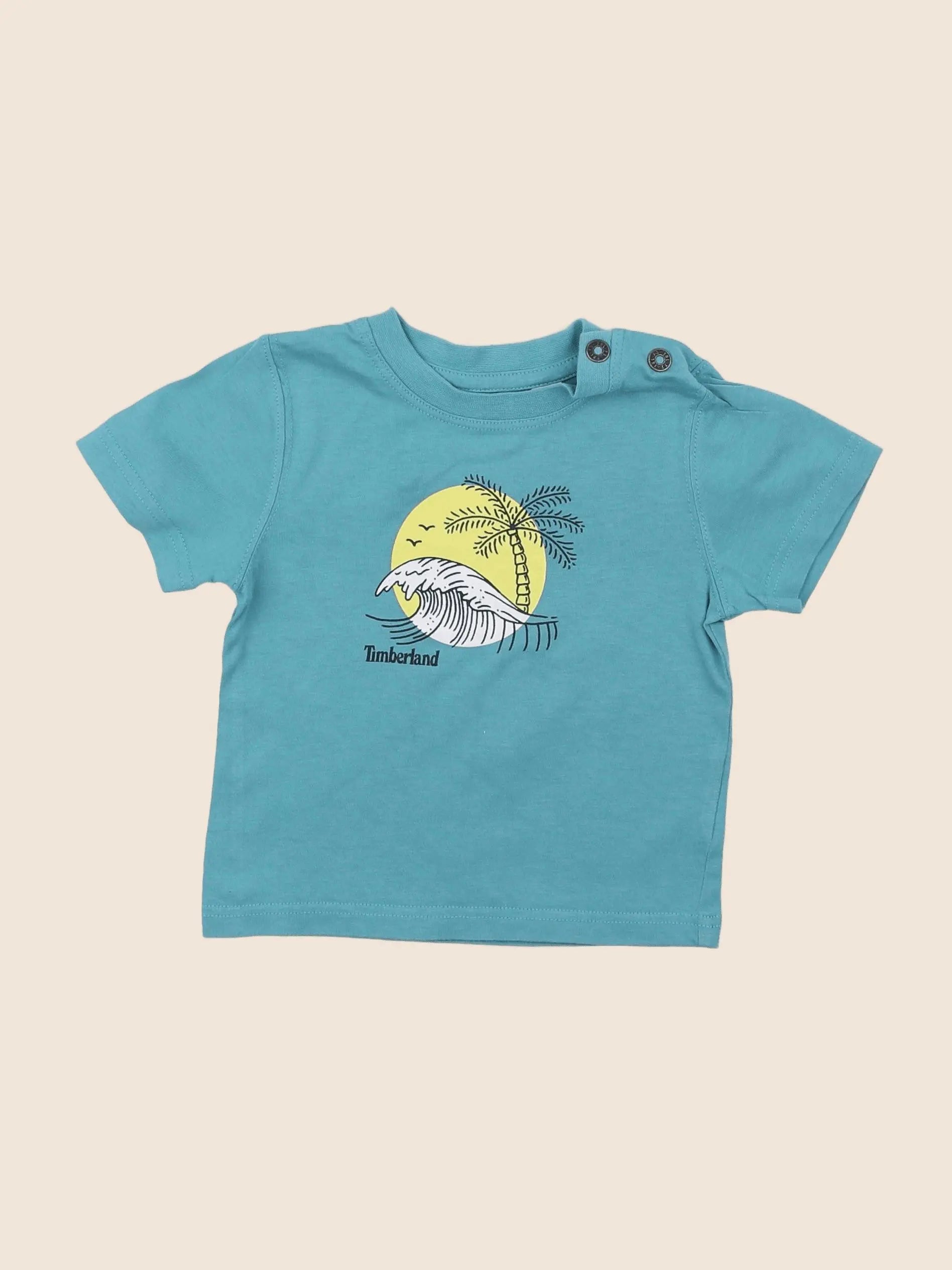 Timberland - tee-shirt vert - 12 mois