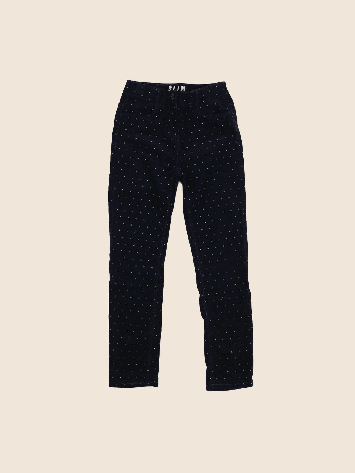 Vertbaudet - pantalon bleu - 10 ans