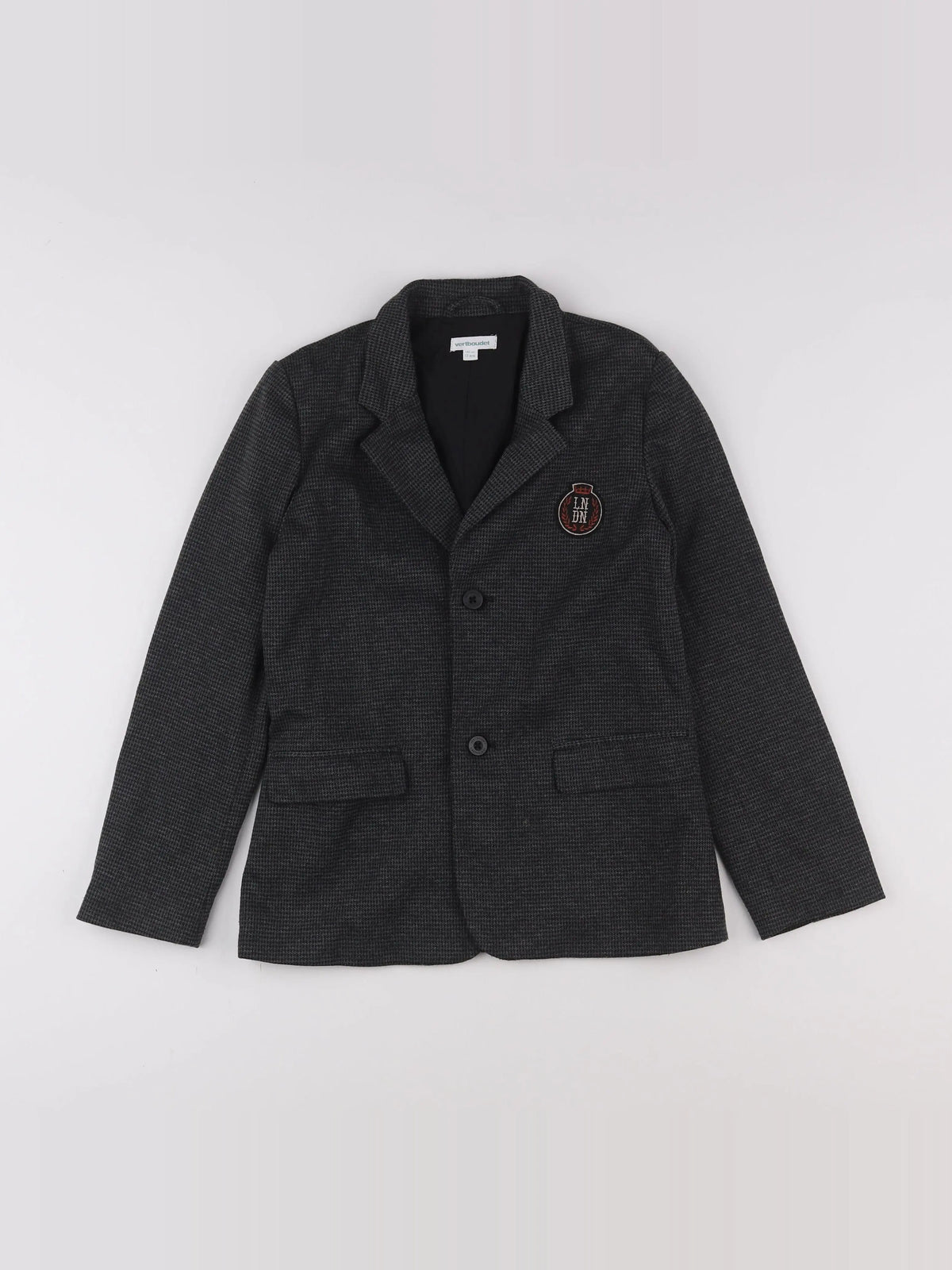 Vertbaudet - veste gris - 10 ans