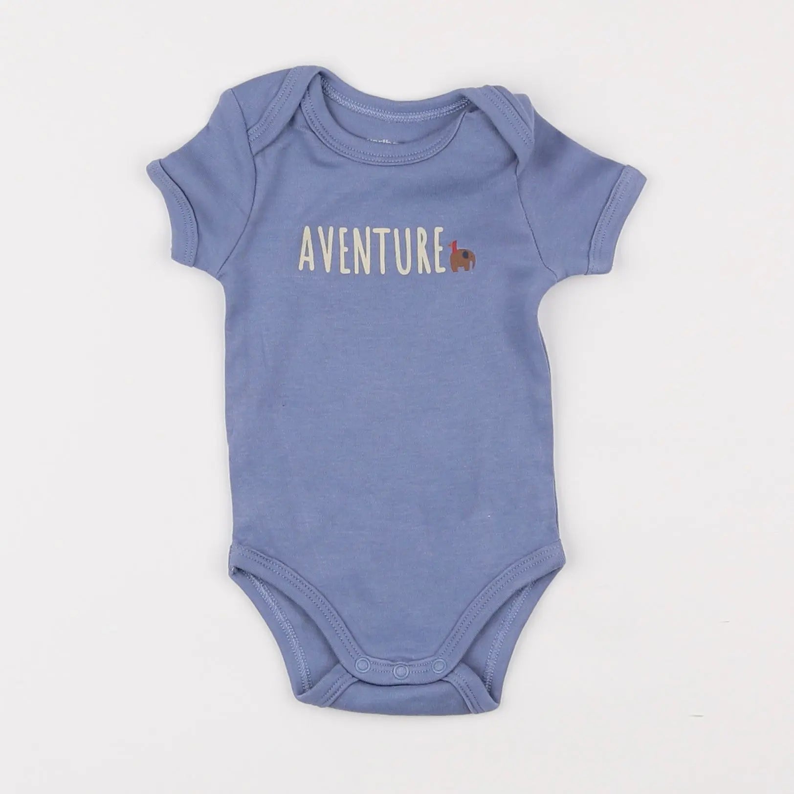 Vertbaudet - body bleu - 3 mois