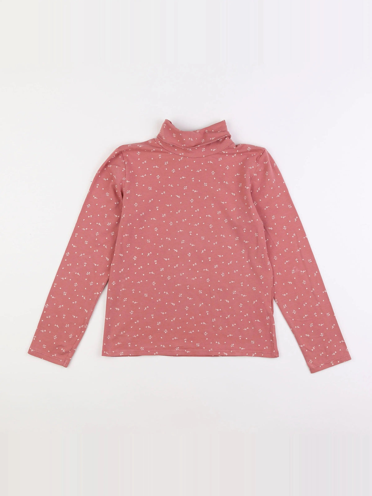 Vertbaudet - sous-pull rose - 10 ans