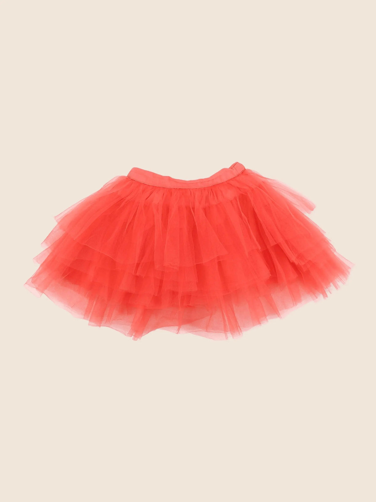 Vertbaudet - jupe orange, rose - 18 mois