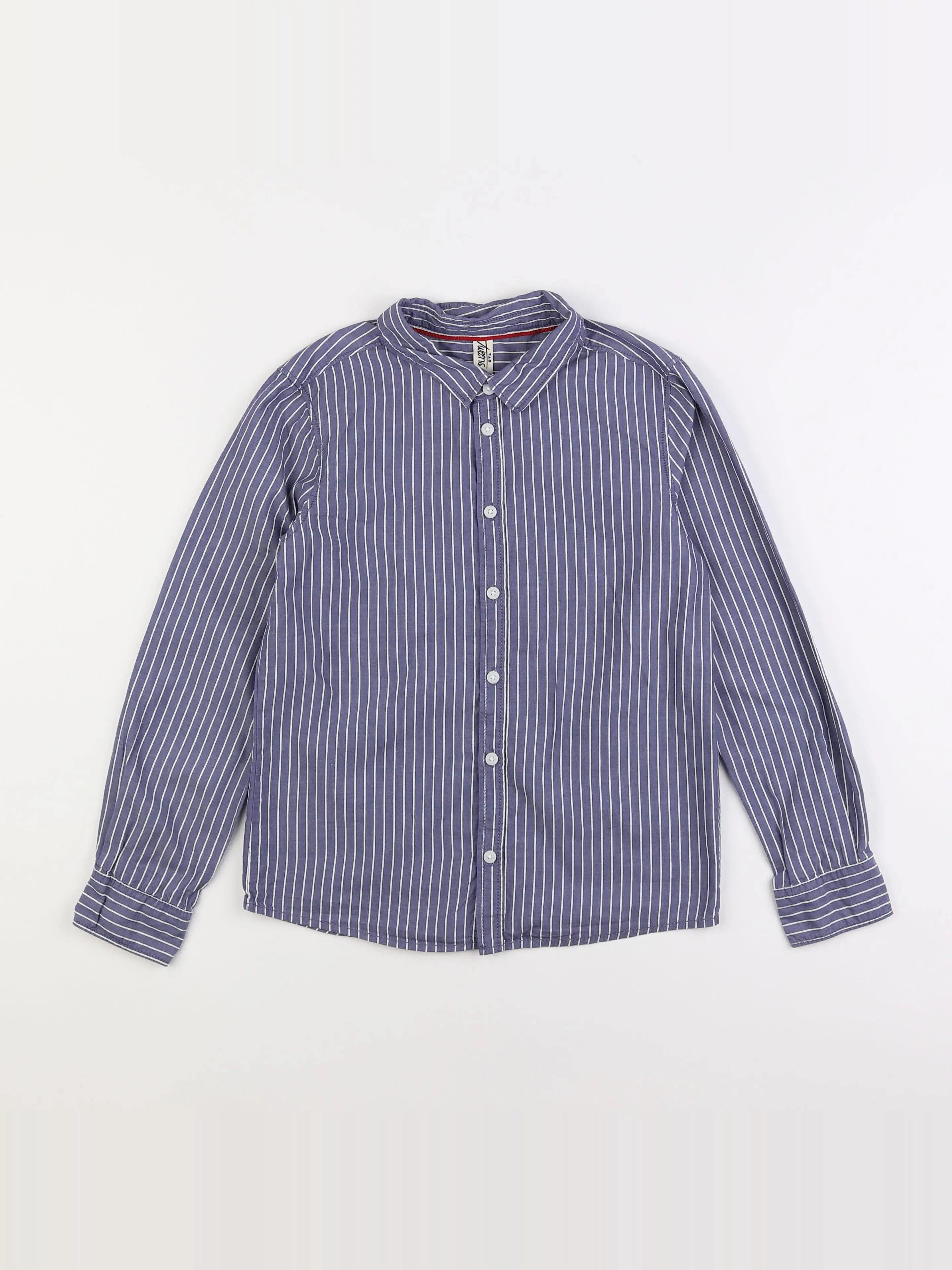 Tape à l'oeil - chemise bleu - 10 ans
