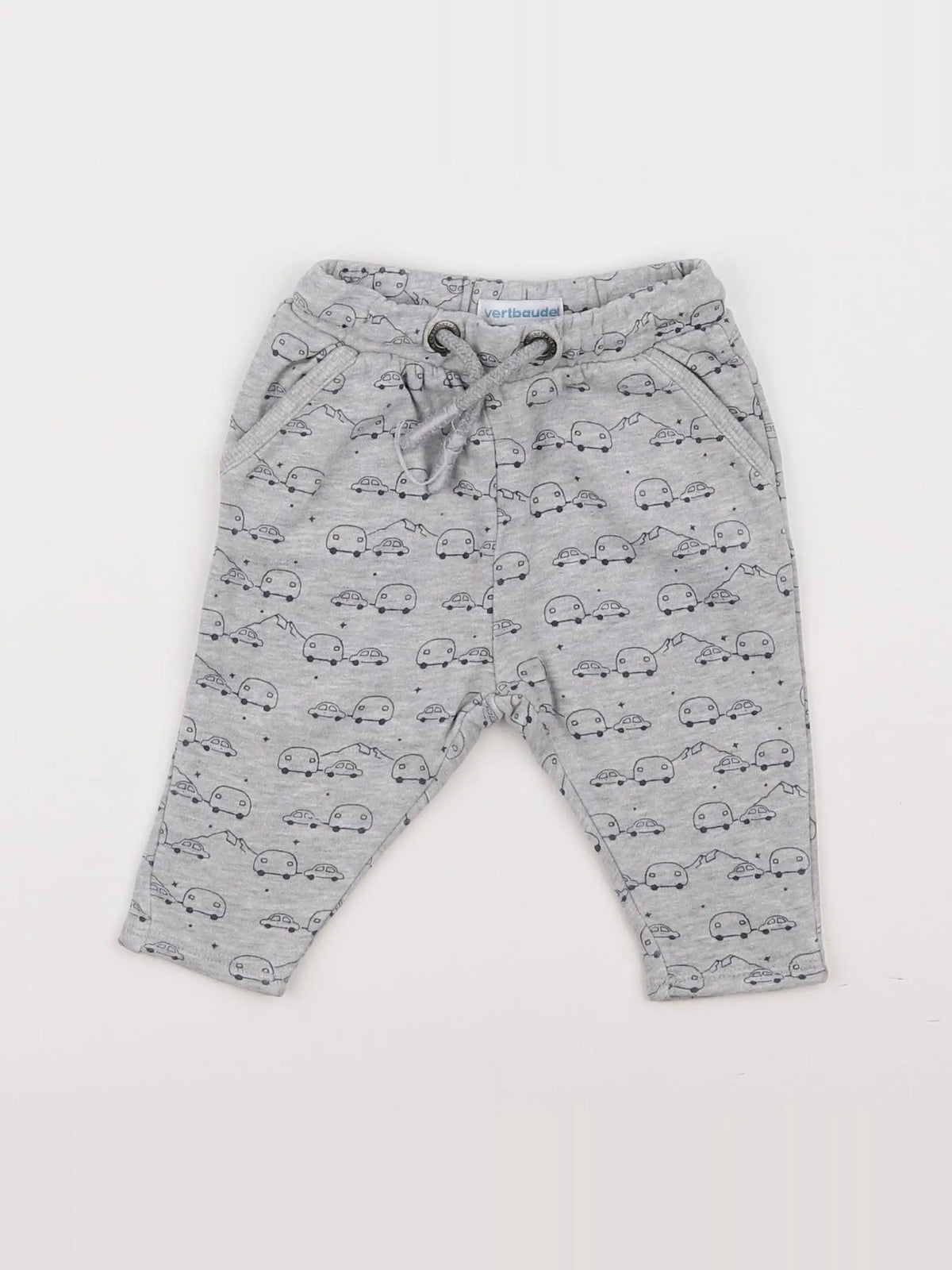Vertbaudet - jogging gris - 3 mois