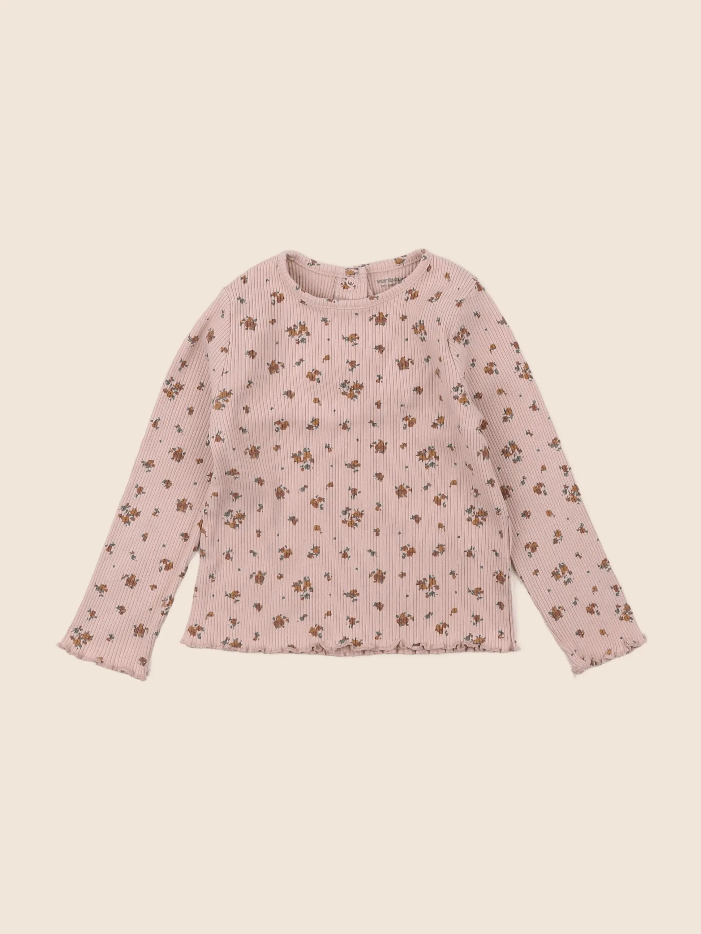 Vertbaudet - tee-shirt rose - 3 ans