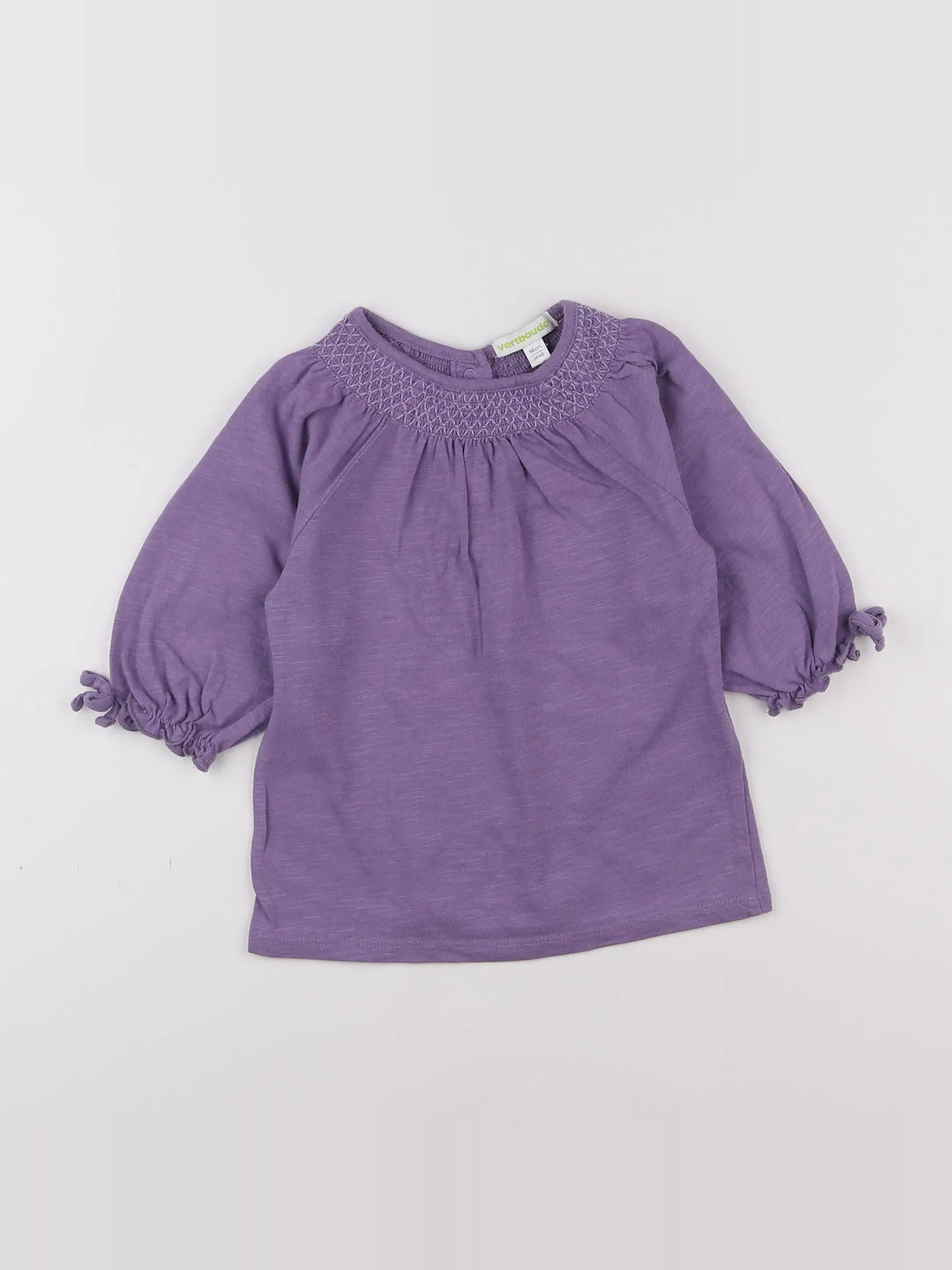 Vertbaudet - robe violet - 2 ans