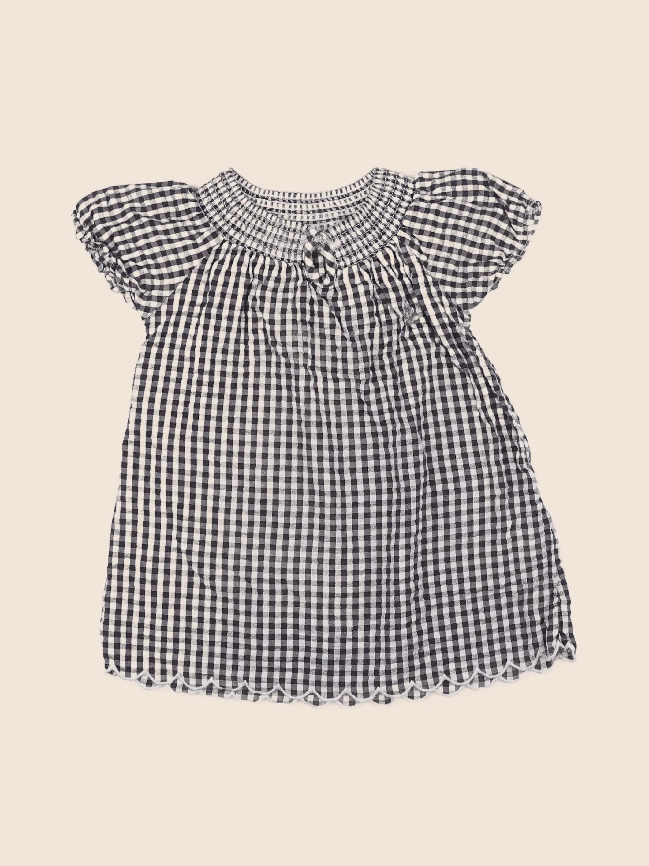 Vertbaudet - robe bleu - 18 mois