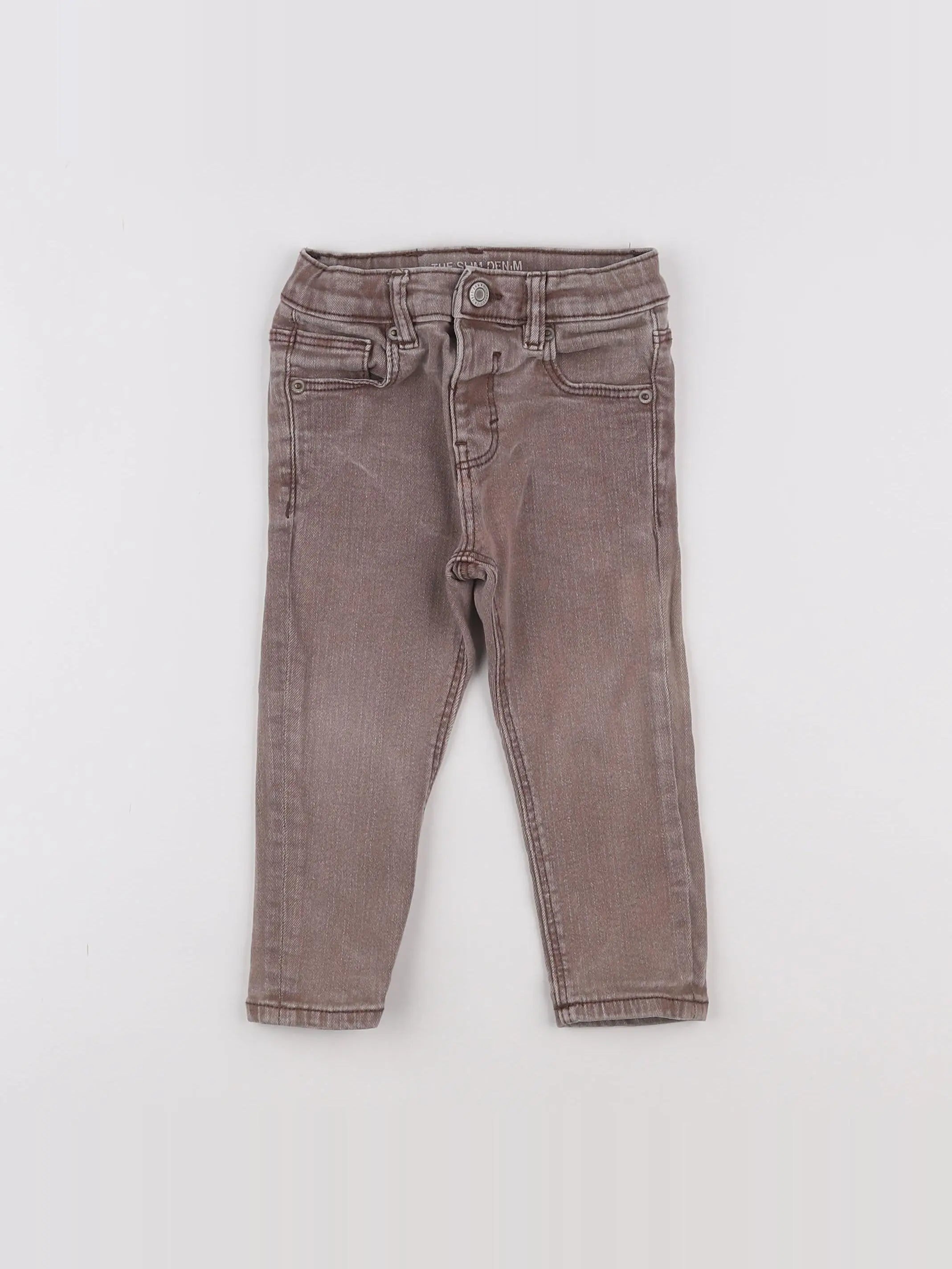 Zara - jean marron - 12/18 mois