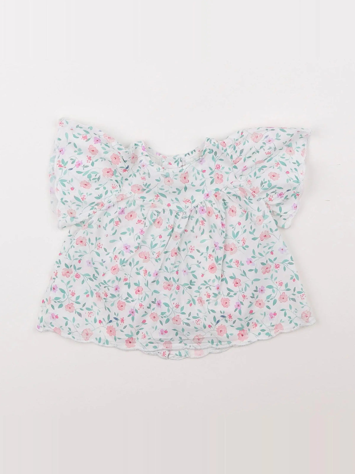 Vertbaudet - blouse multicolore - 6 mois