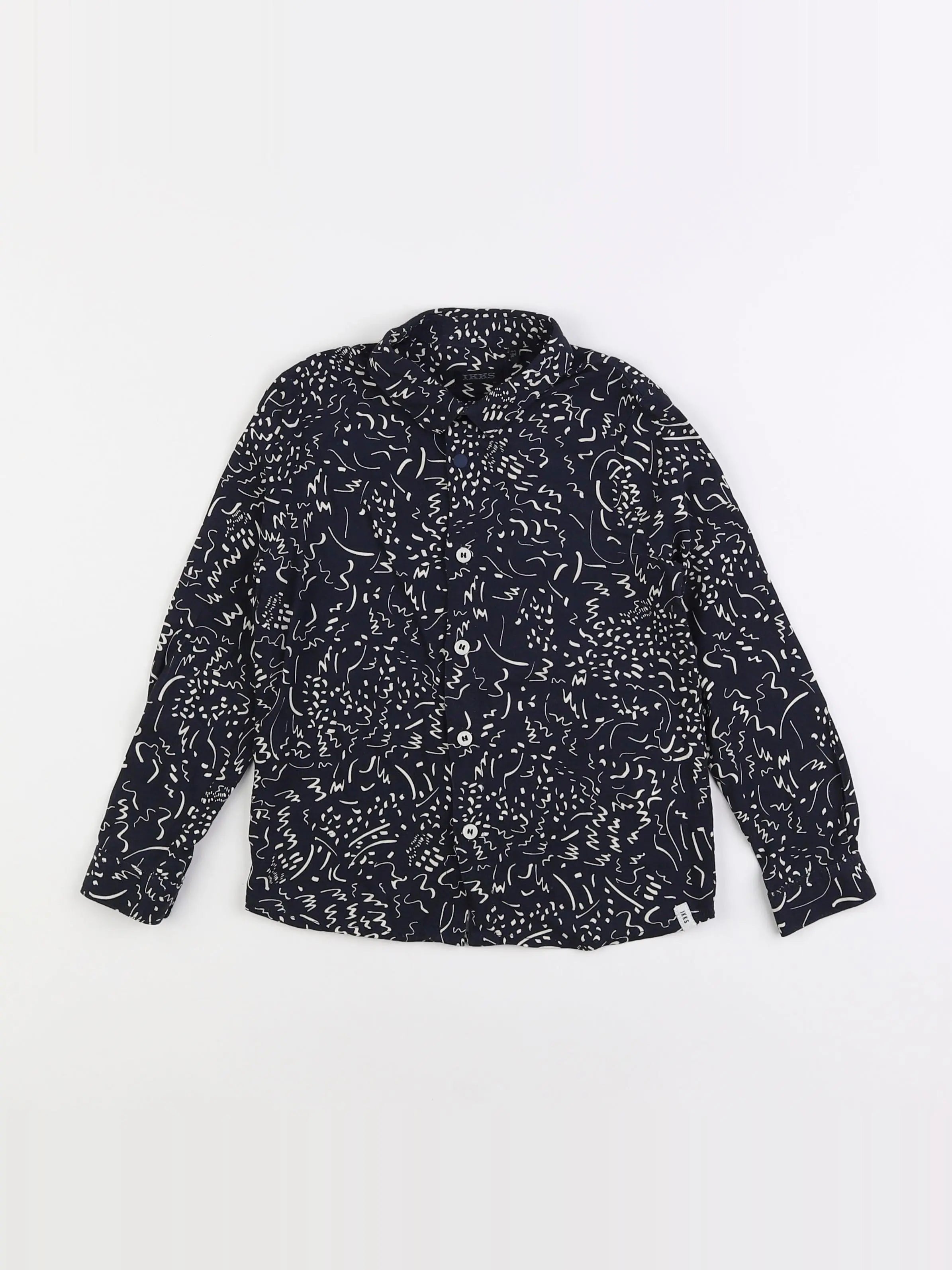 IKKS - chemise bleu - 4 ans