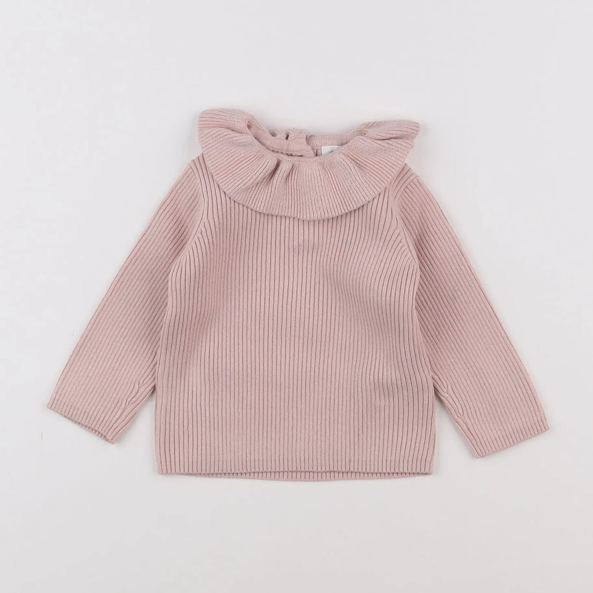 Vertbaudet - pull rose - 6 mois