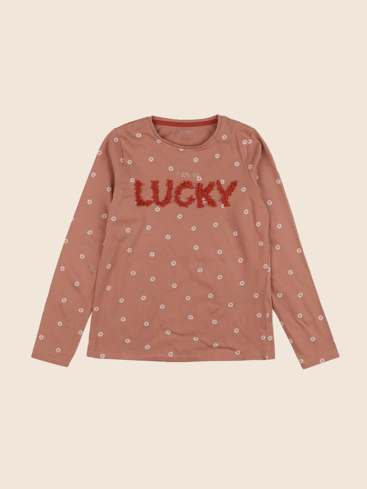Vertbaudet - tee-shirt rose - 10 ans