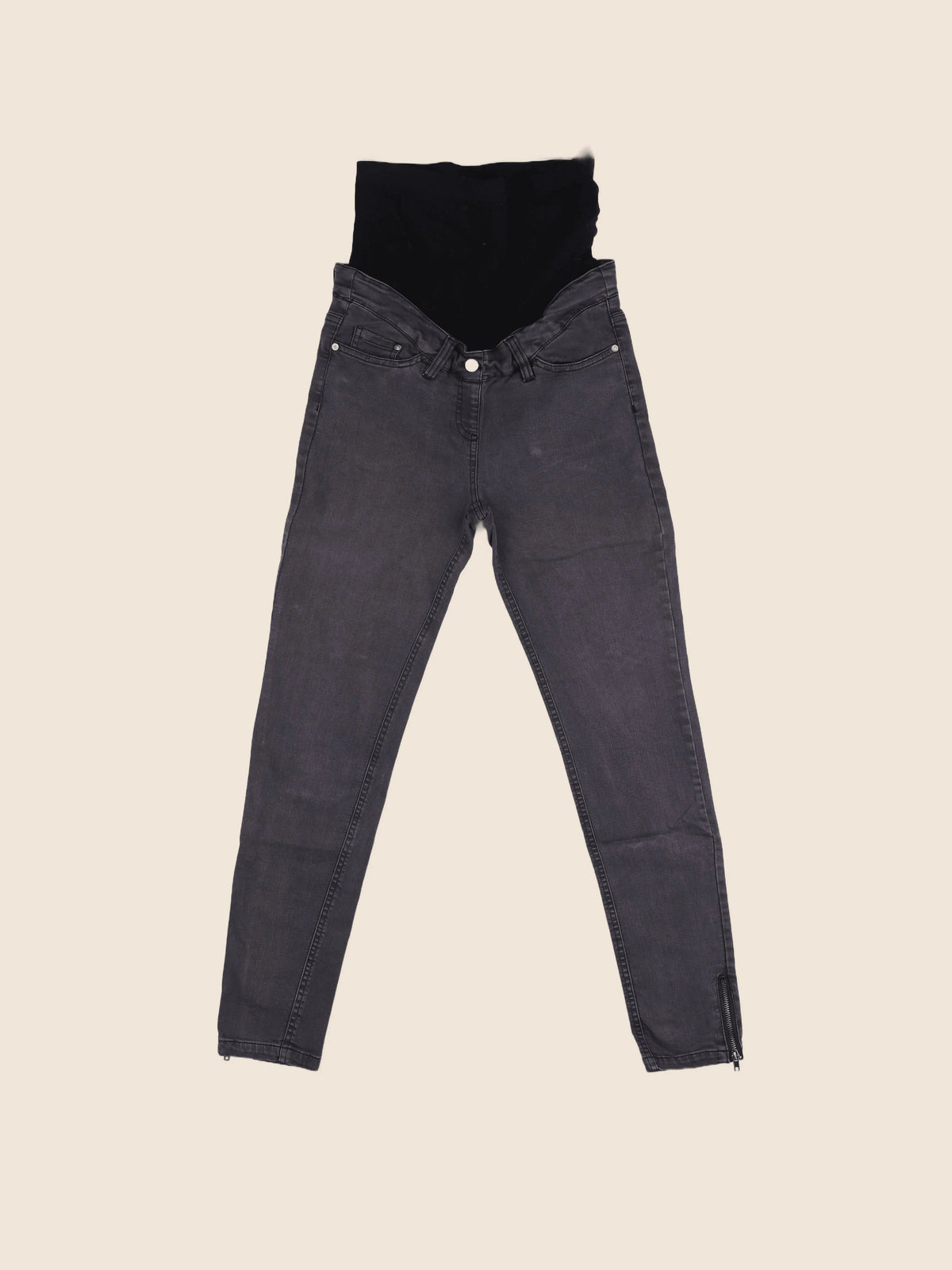 Vertbaudet - jean grossesse gris - 36