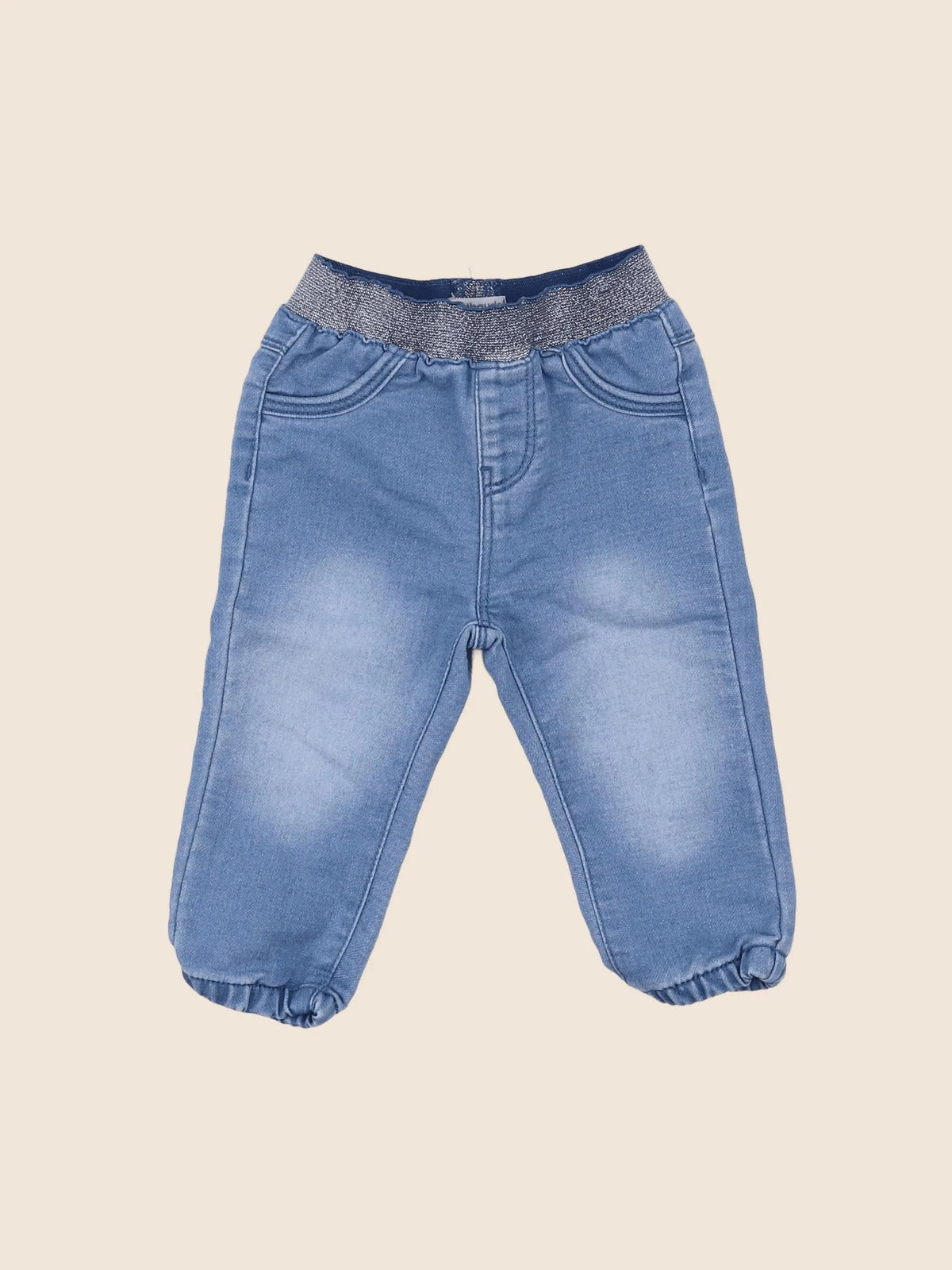Vertbaudet - jean bleu - 12 mois