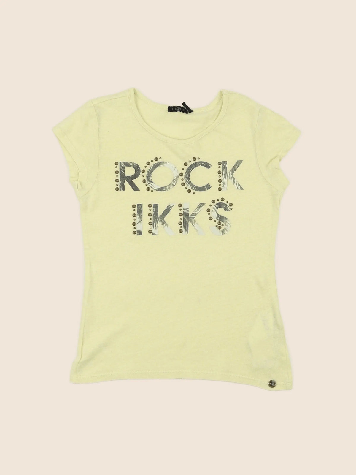 IKKS - tee-shirt jaune - 4 ans